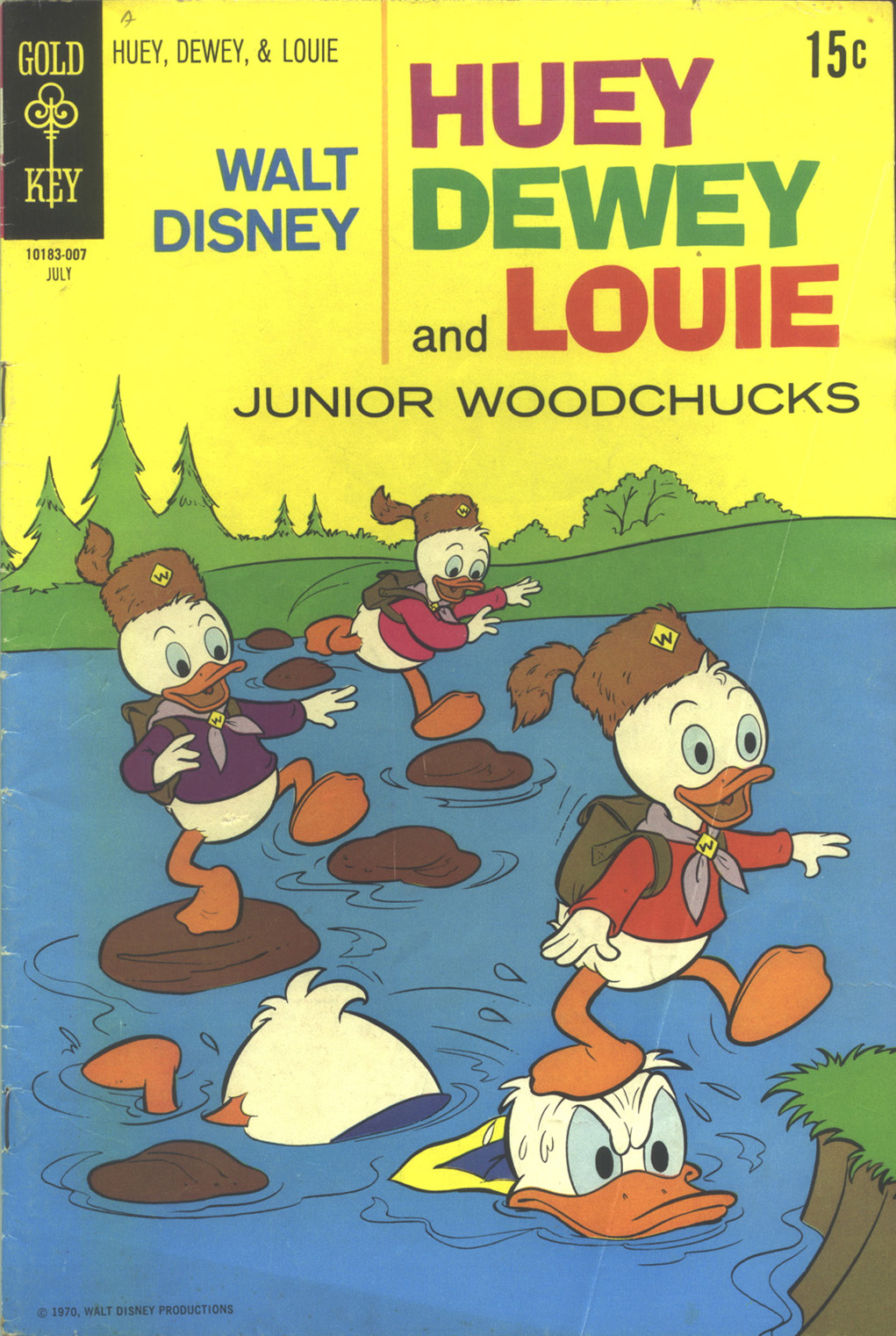 Read online Huey, Dewey, and Louie Junior Woodchucks comic -  Issue #6 - 1