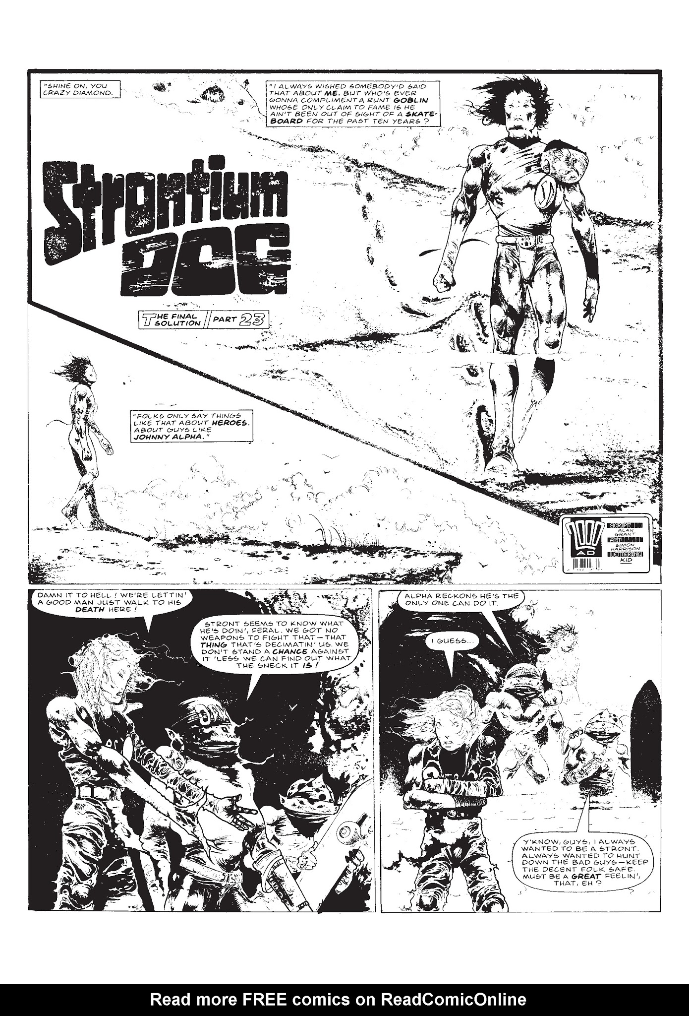 Read online Strontium Dog: Search/Destroy Agency Files comic -  Issue # TPB 5 - 123