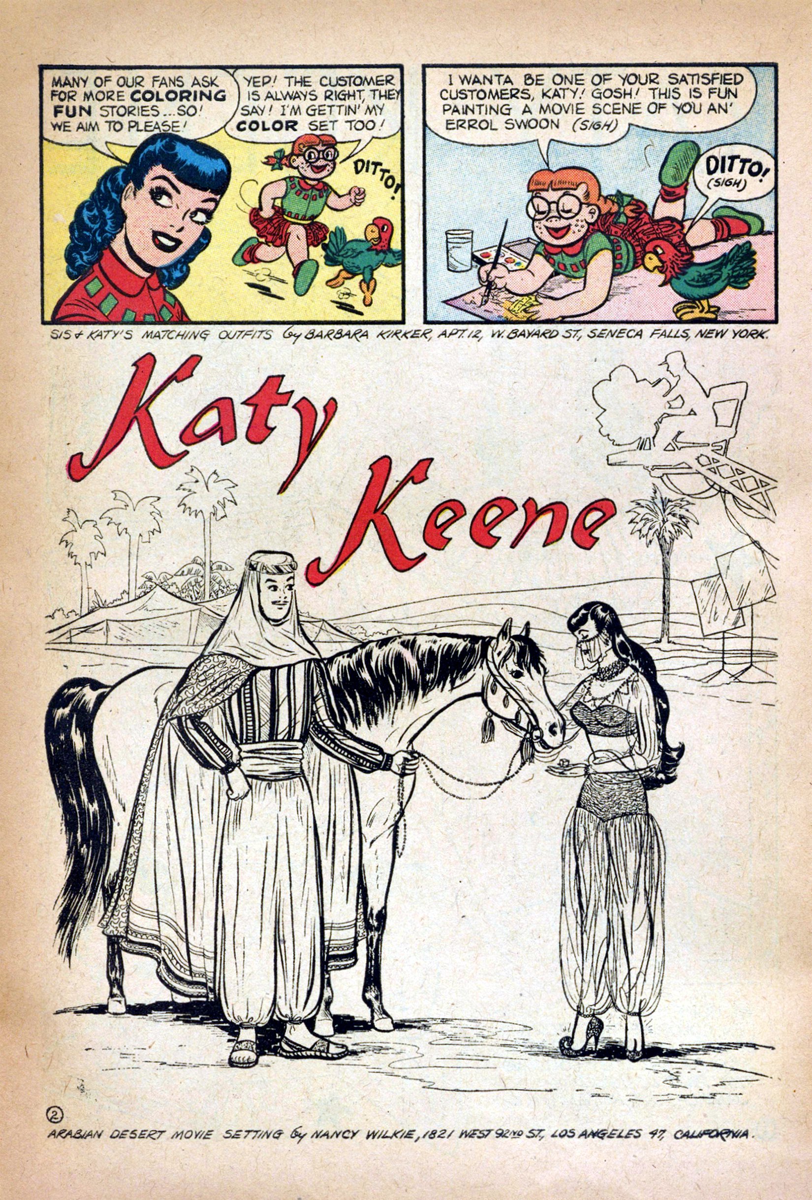 Read online Katy Keene (1949) comic -  Issue #31 - 30