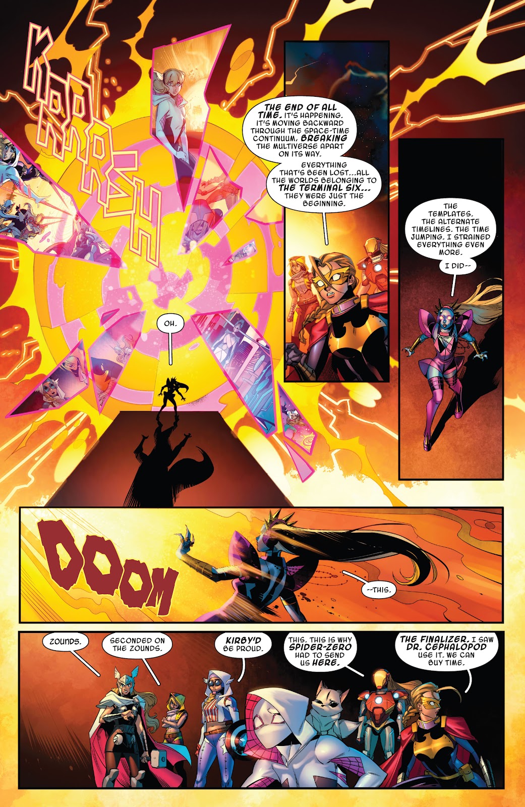 Spider-Gwen: Gwenverse issue 5 - Page 12