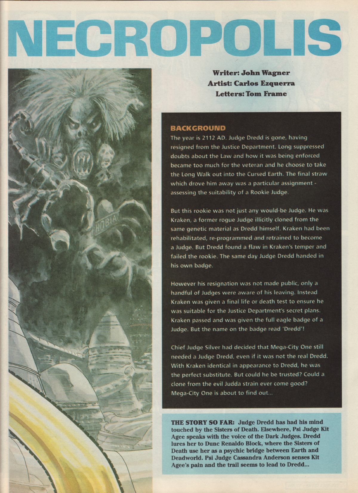 Read online Judge Dredd Megazine (vol. 3) comic -  Issue #23 - 30