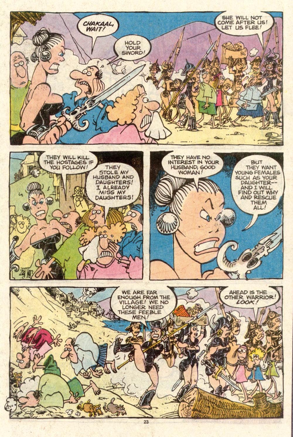 Read online Sergio Aragonés Groo the Wanderer comic -  Issue #50 - 23