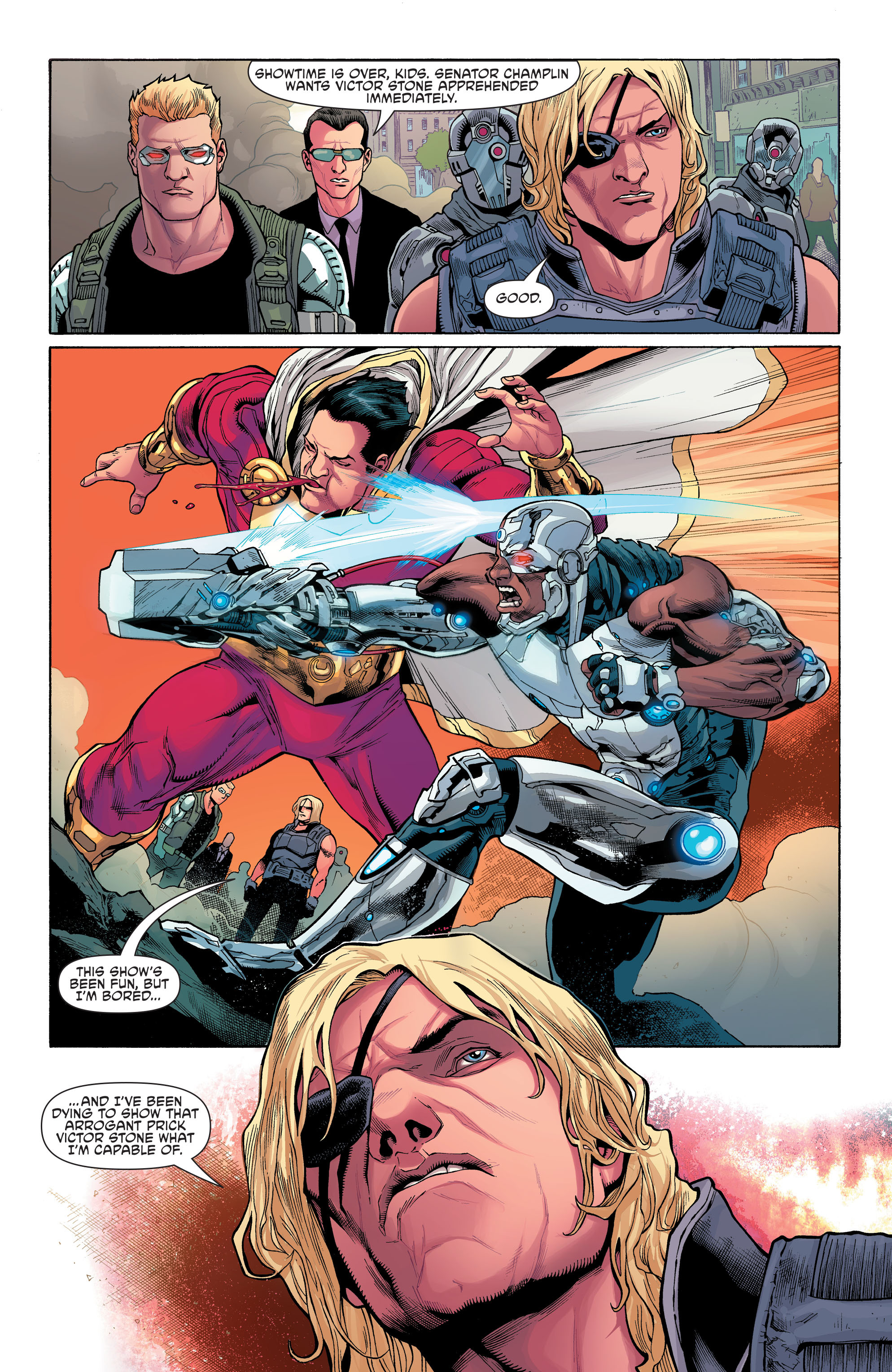 Read online Cyborg (2015) comic -  Issue #9 - 13