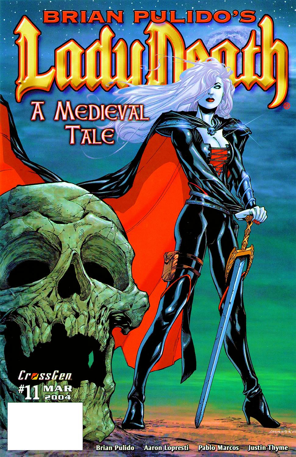 Read online Lady Death: A Medieval Tale comic -  Issue #11 - 1