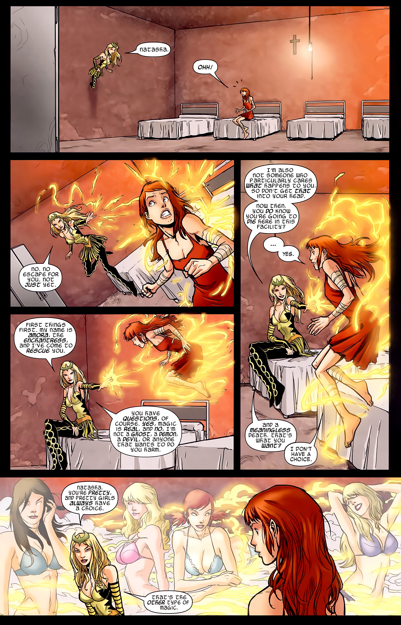 Read online Black Widow & The Marvel Girls comic -  Issue #1 - 13