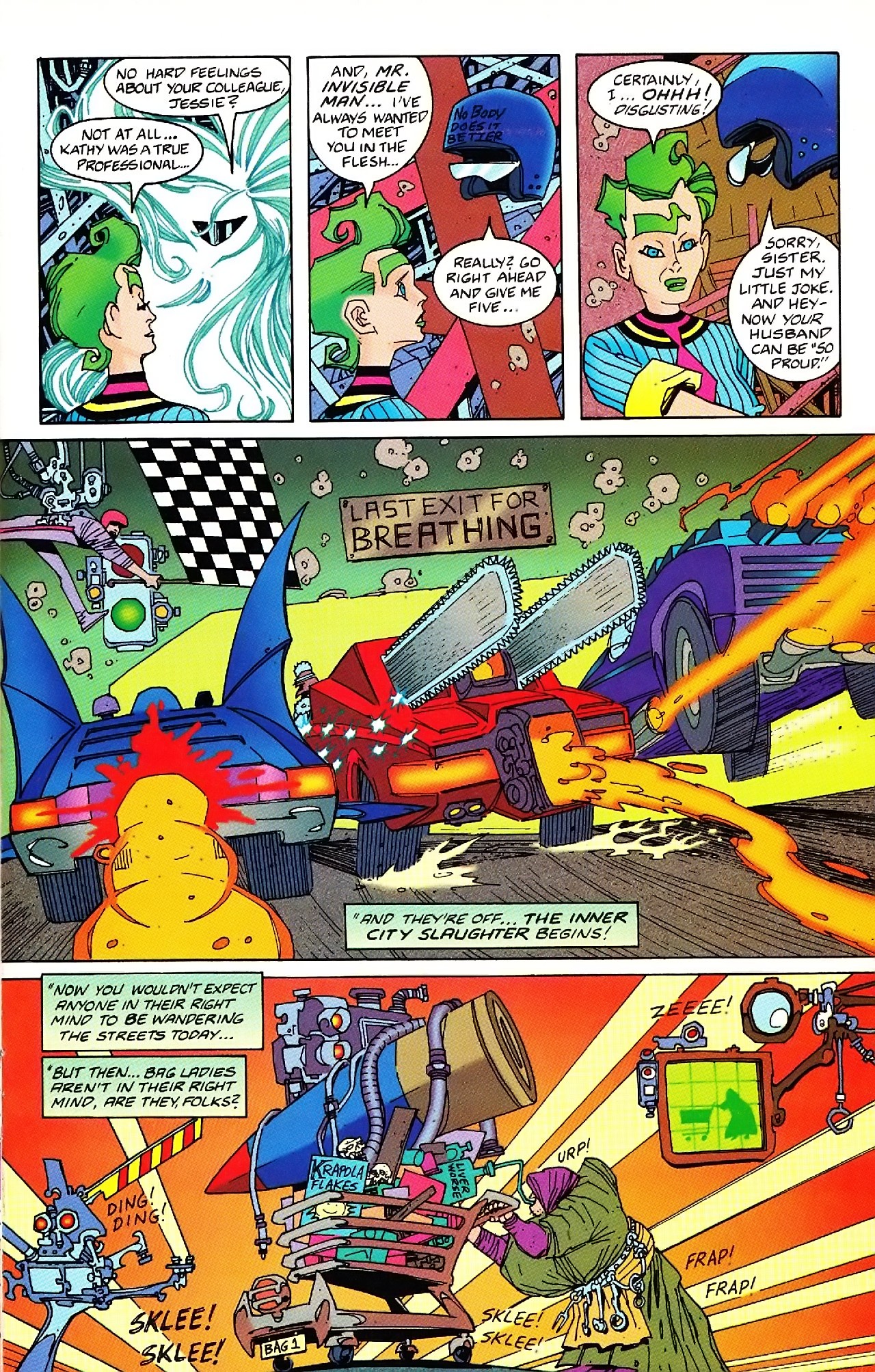 Read online Death Race 2020 comic -  Issue #1 - 17