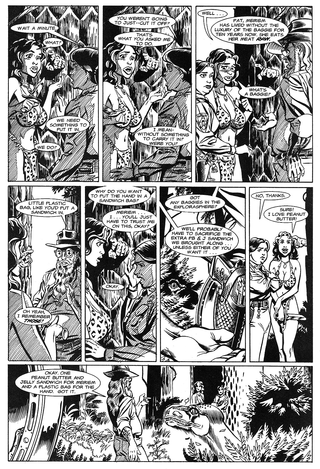 Read online Cavewoman: Missing Link comic -  Issue #2 - 22