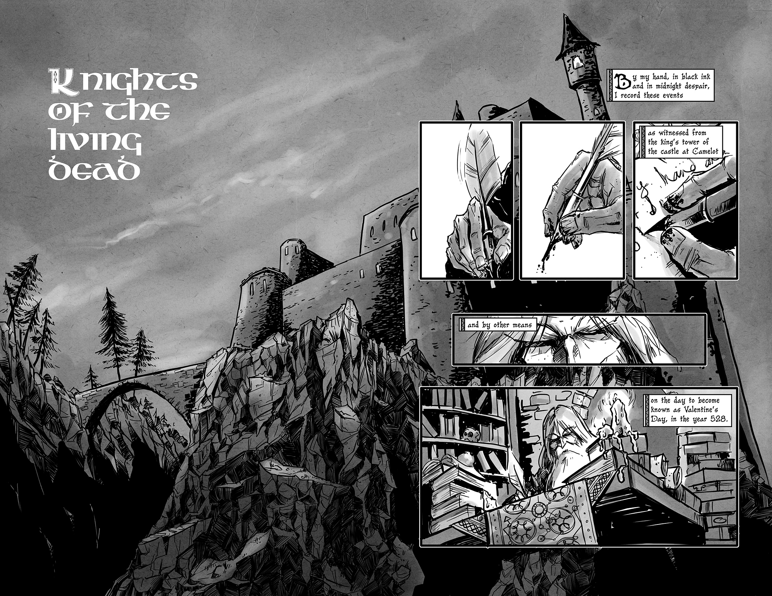 Read online Knights of the Living Dead comic -  Issue #1 - 3