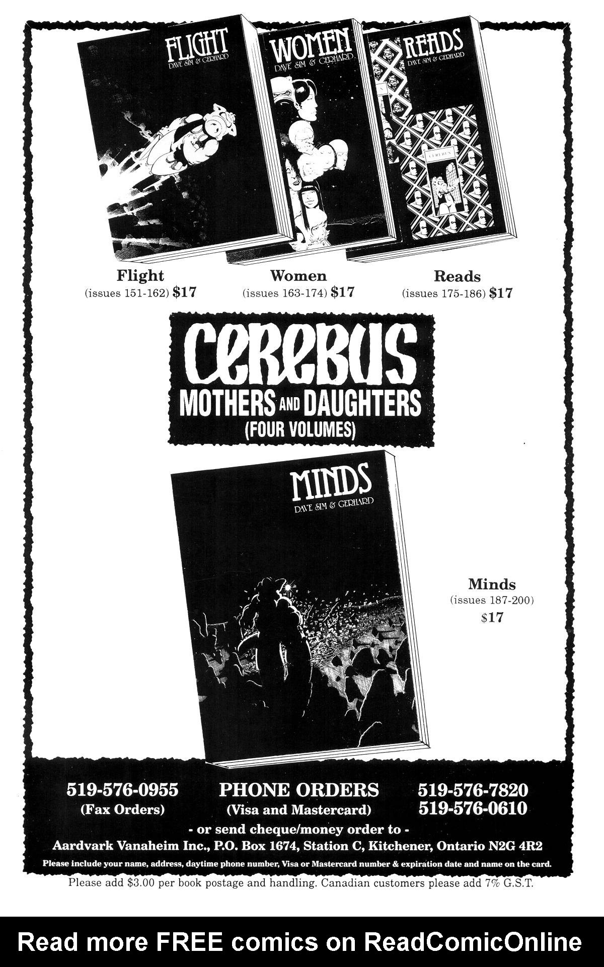 Read online Cerebus comic -  Issue #225 - 27