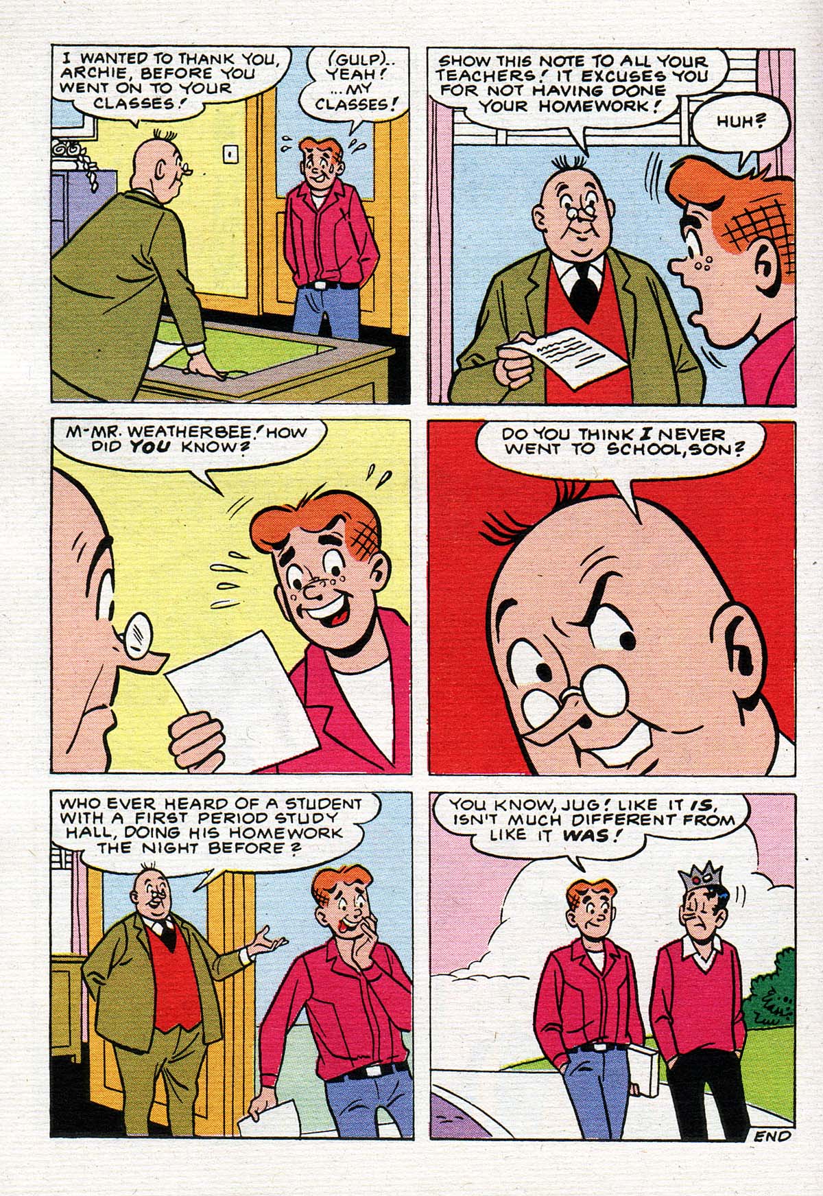 Read online Jughead's Double Digest Magazine comic -  Issue #94 - 137