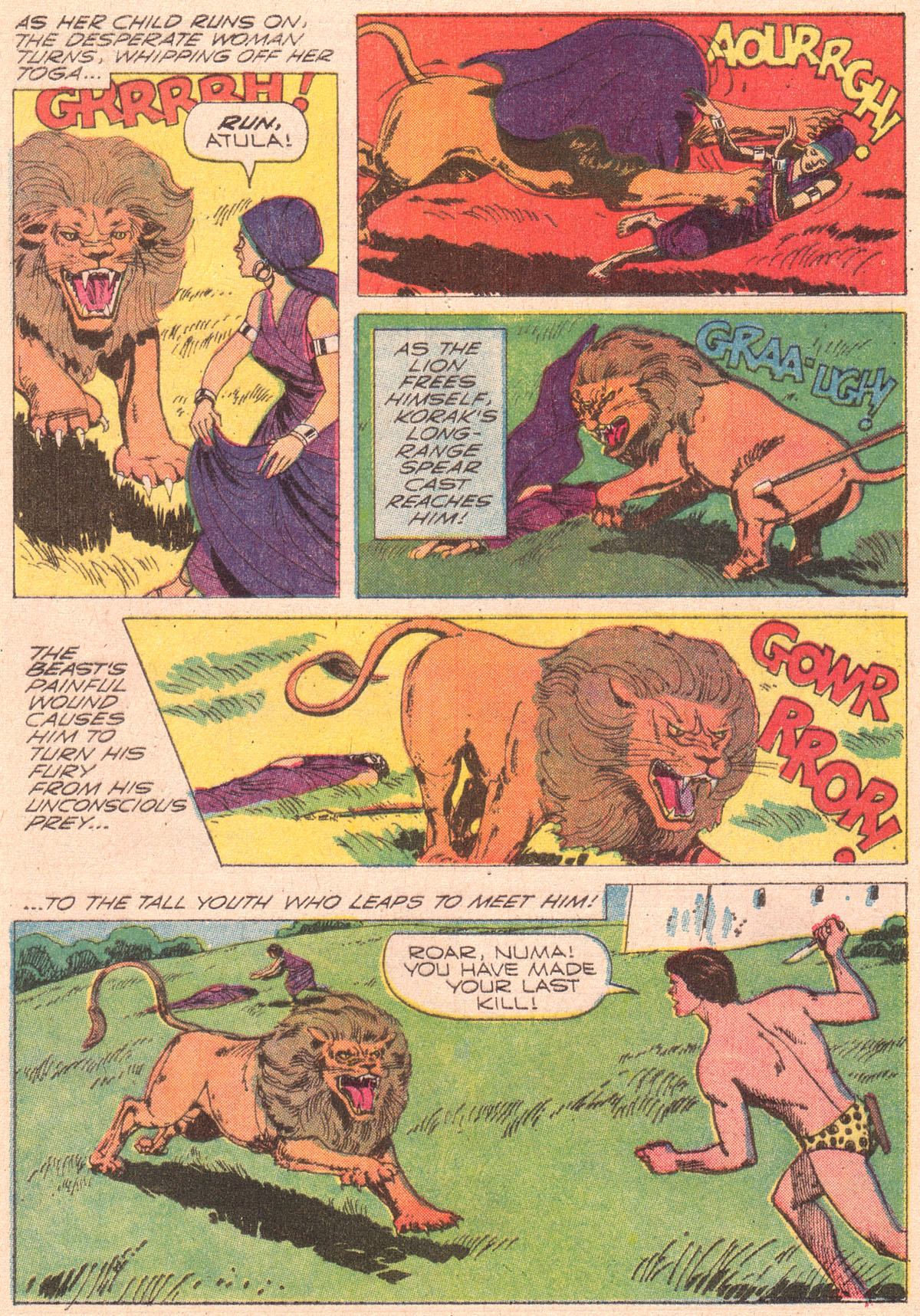 Read online Korak, Son of Tarzan (1964) comic -  Issue #37 - 5