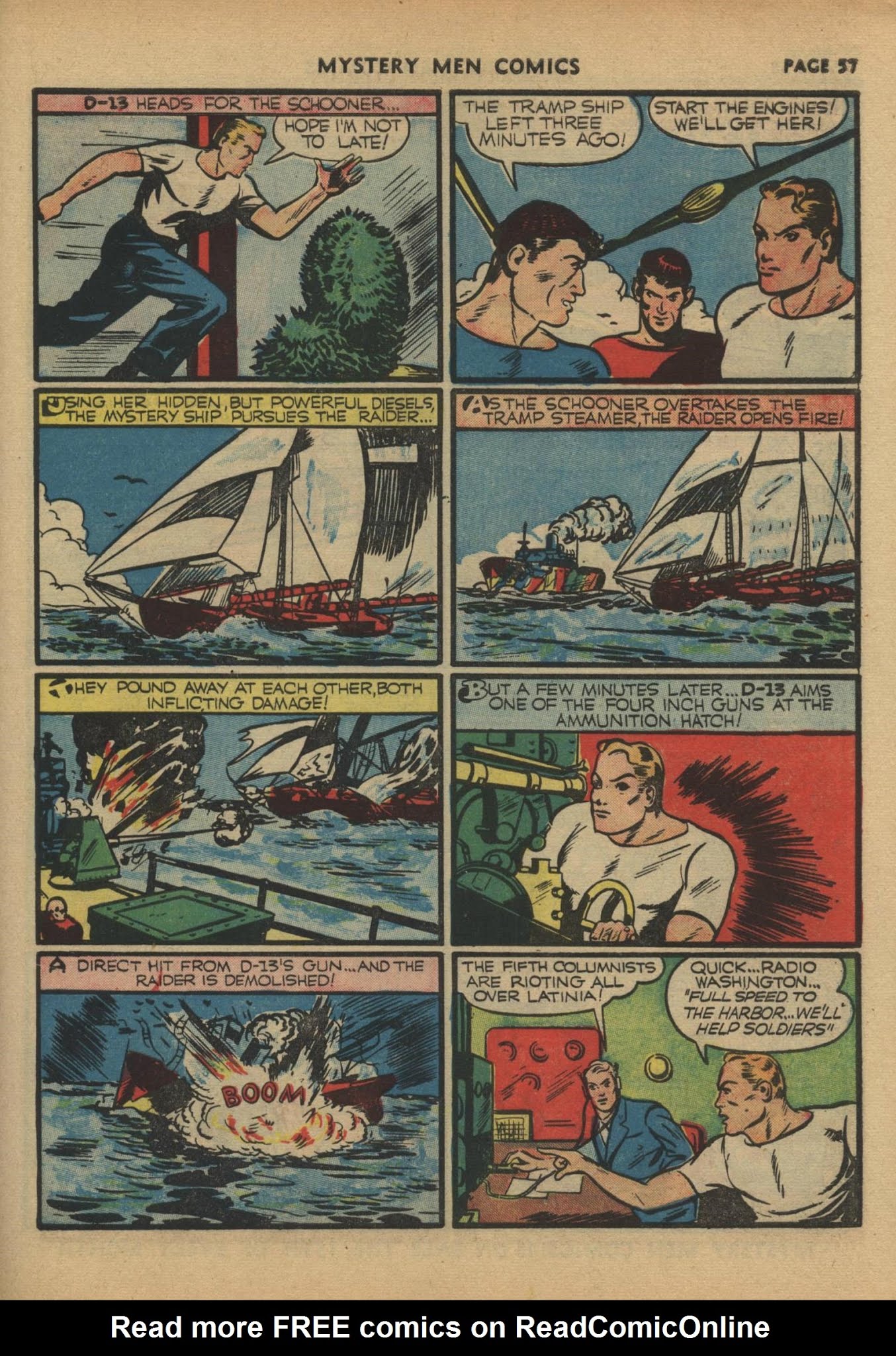 Read online Mystery Men Comics comic -  Issue #17 - 59