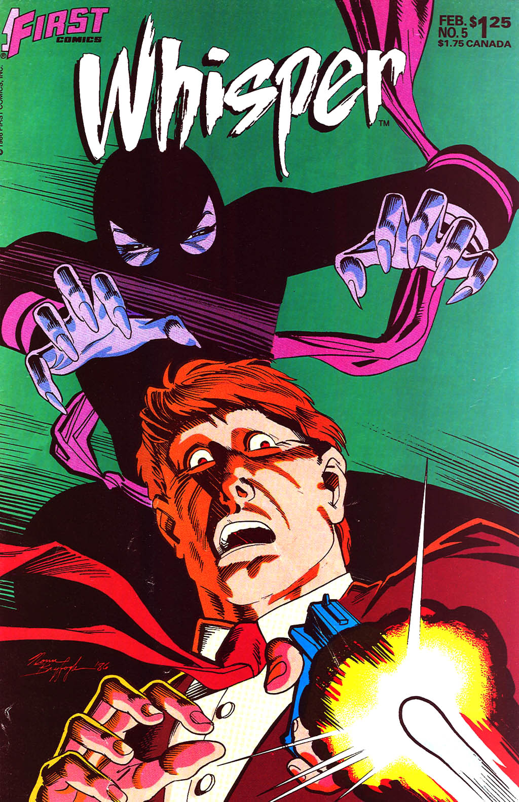 Read online Whisper (1986) comic -  Issue #5 - 1