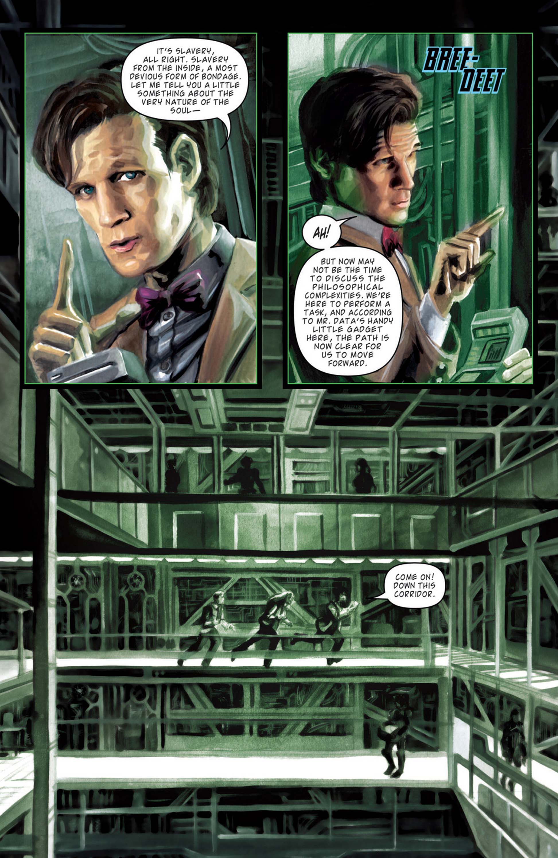 Read online Star Trek: The Next Generation/Doctor Who: Assimilation² comic -  Issue #7 - 6