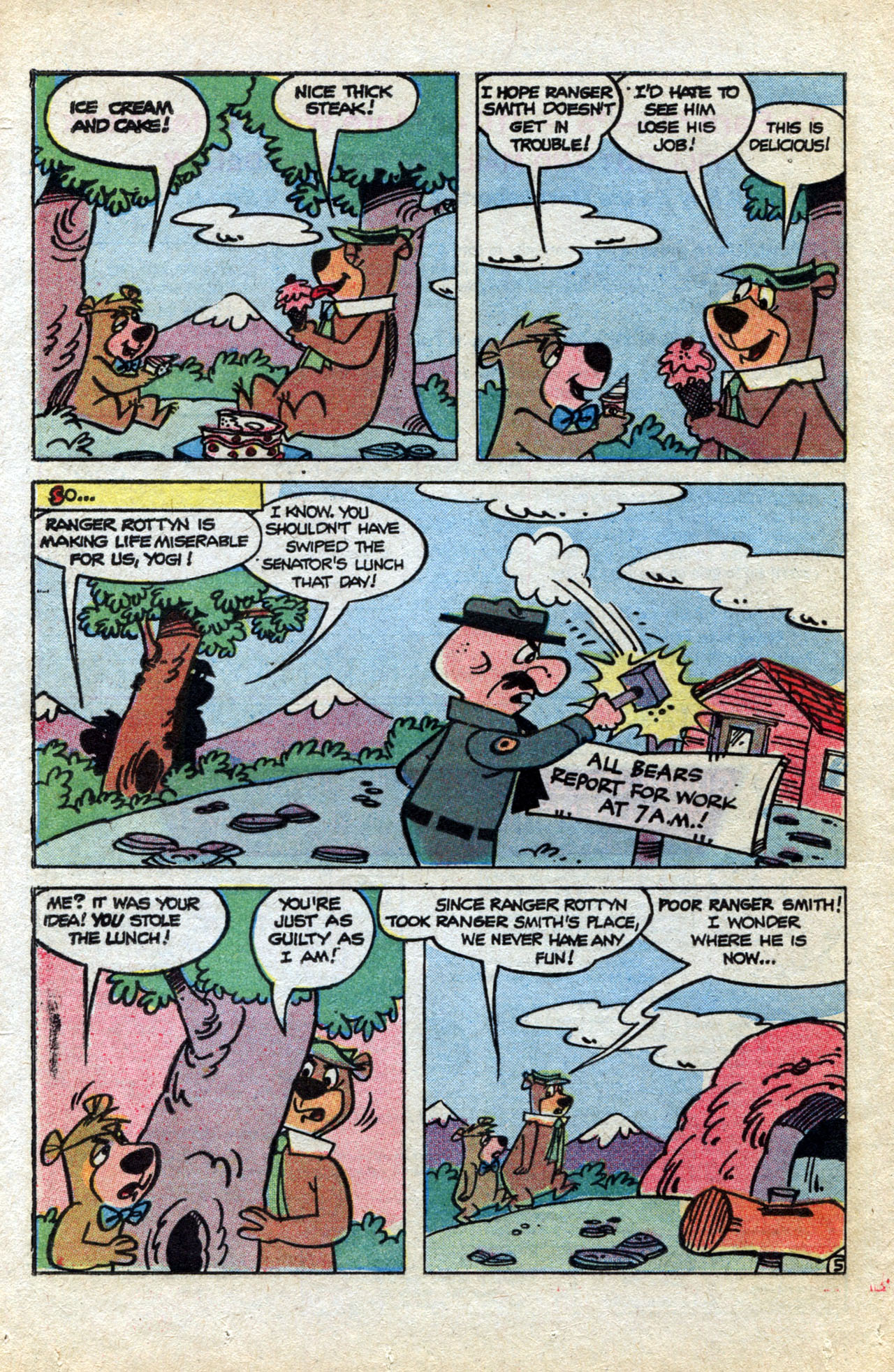 Read online Yogi Bear (1970) comic -  Issue #34 - 24