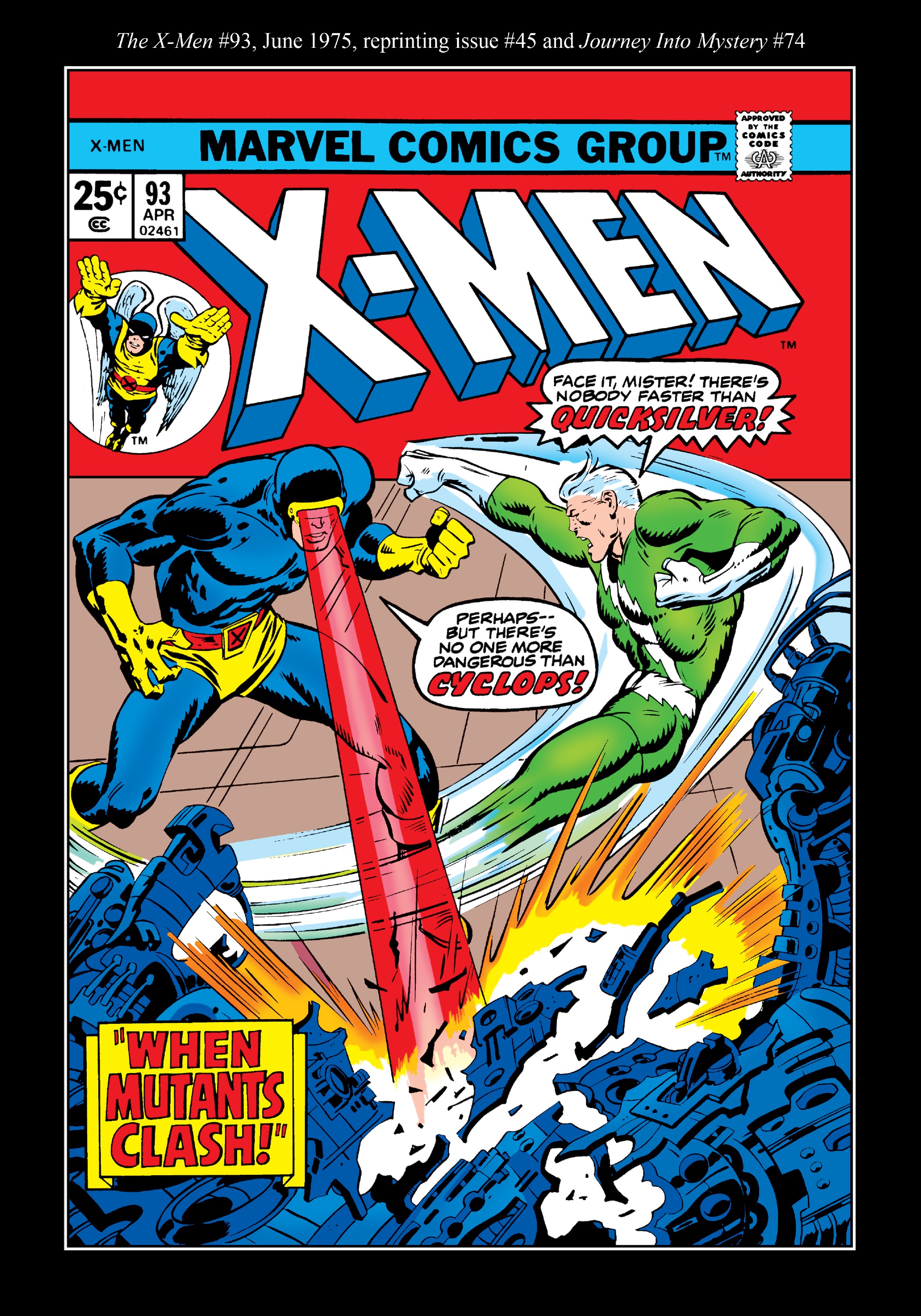 Read online Marvel Masterworks: The X-Men comic -  Issue # TPB 8 (Part 3) - 99