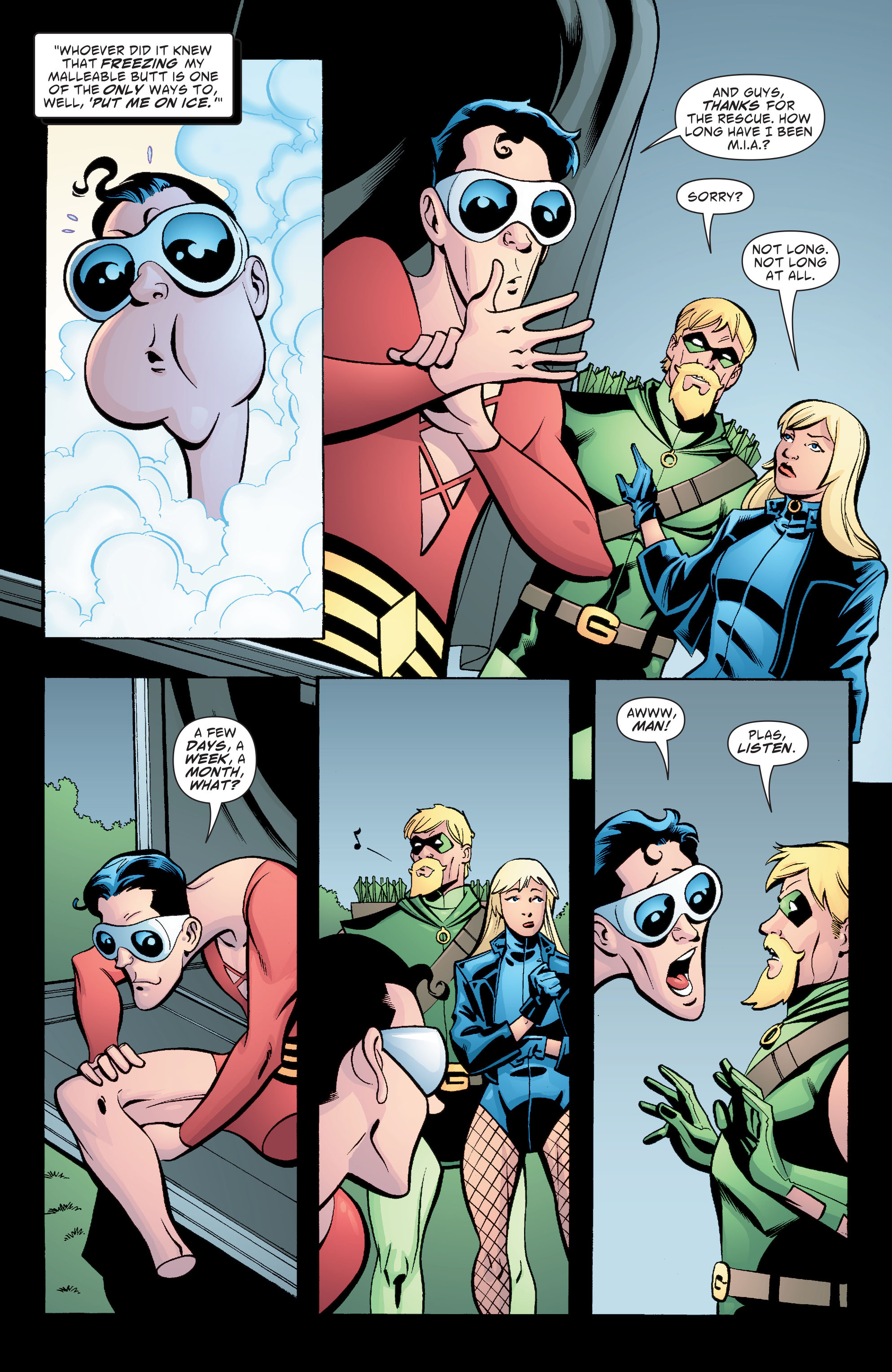 Read online Green Arrow/Black Canary comic -  Issue #9 - 5