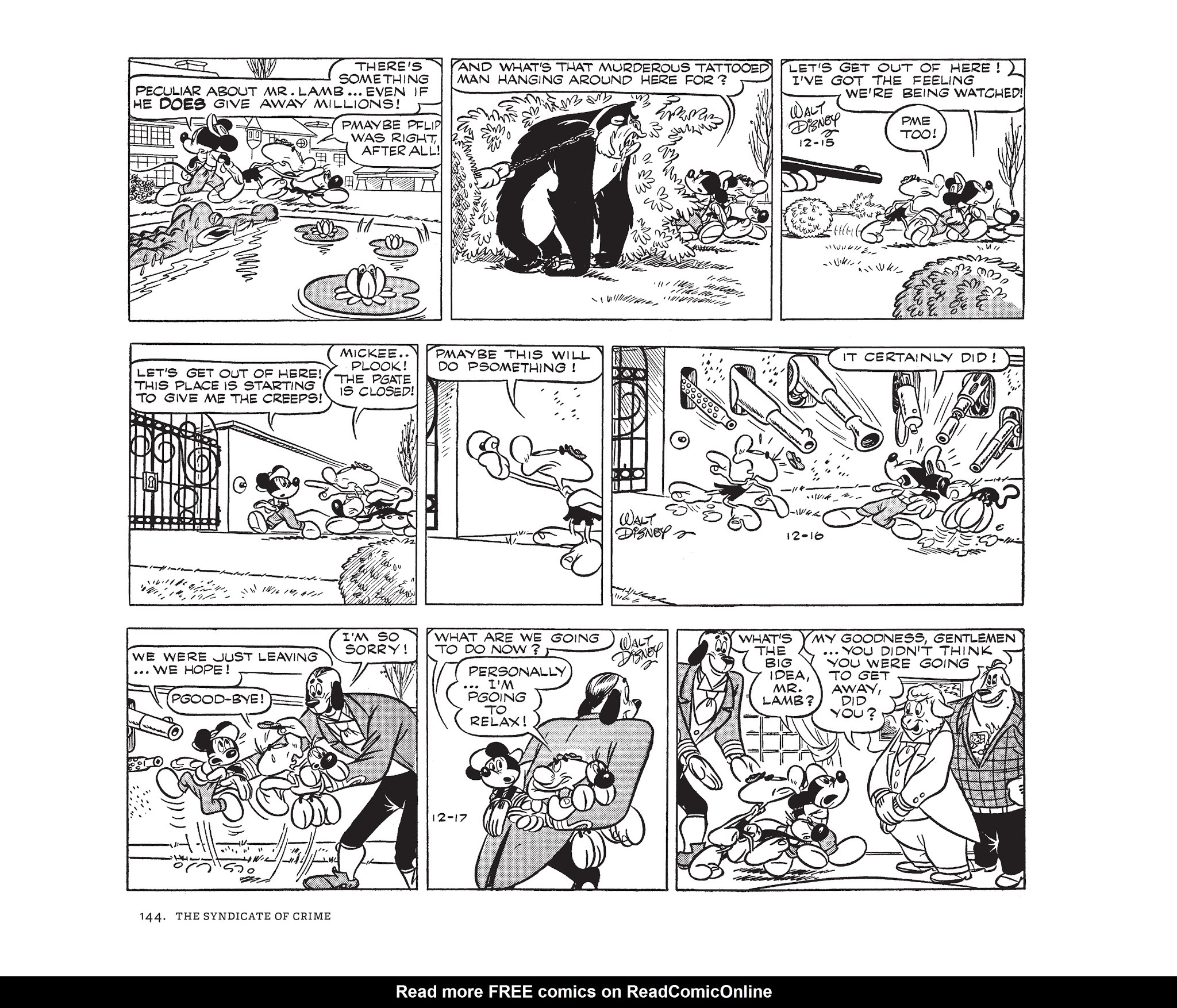 Read online Walt Disney's Mickey Mouse by Floyd Gottfredson comic -  Issue # TPB 10 (Part 2) - 44