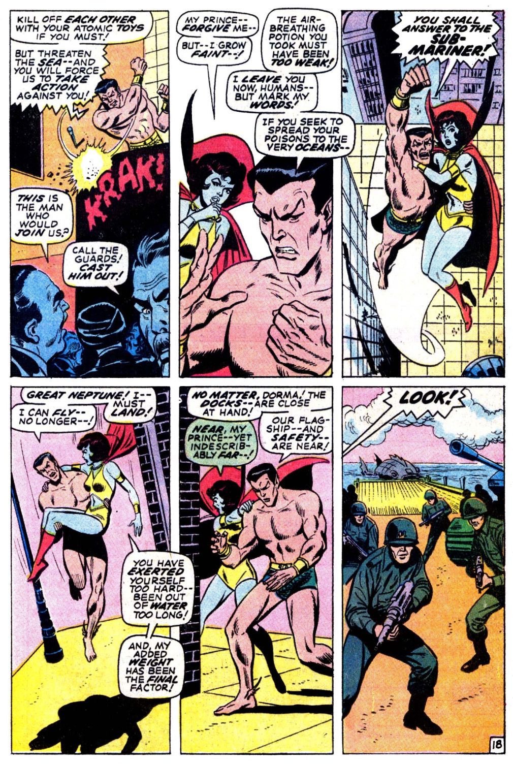 Read online The Sub-Mariner comic -  Issue #25 - 25
