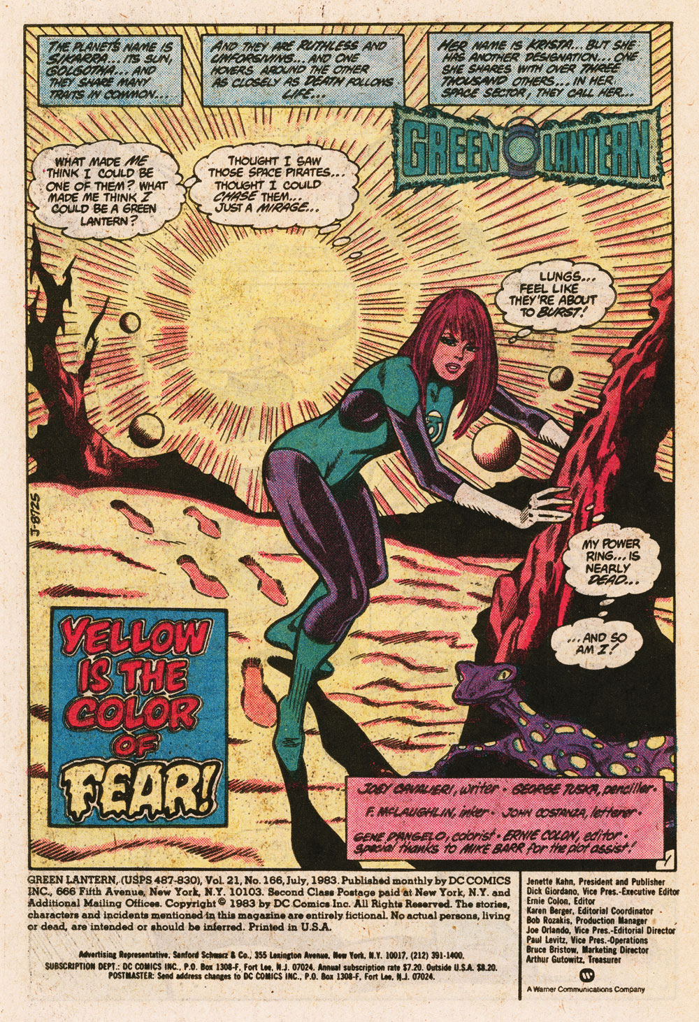Green Lantern (1960) Issue #166 #169 - English 2