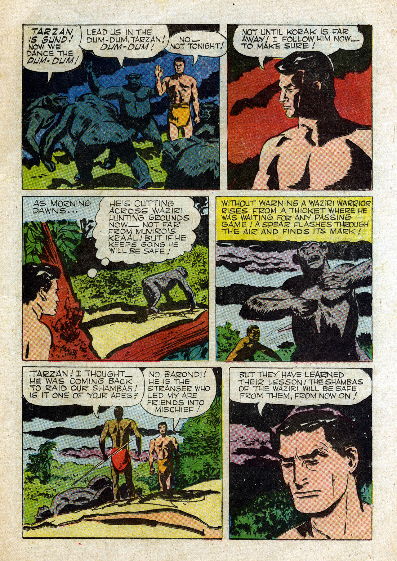 Read online Tarzan (1948) comic -  Issue #117 - 17