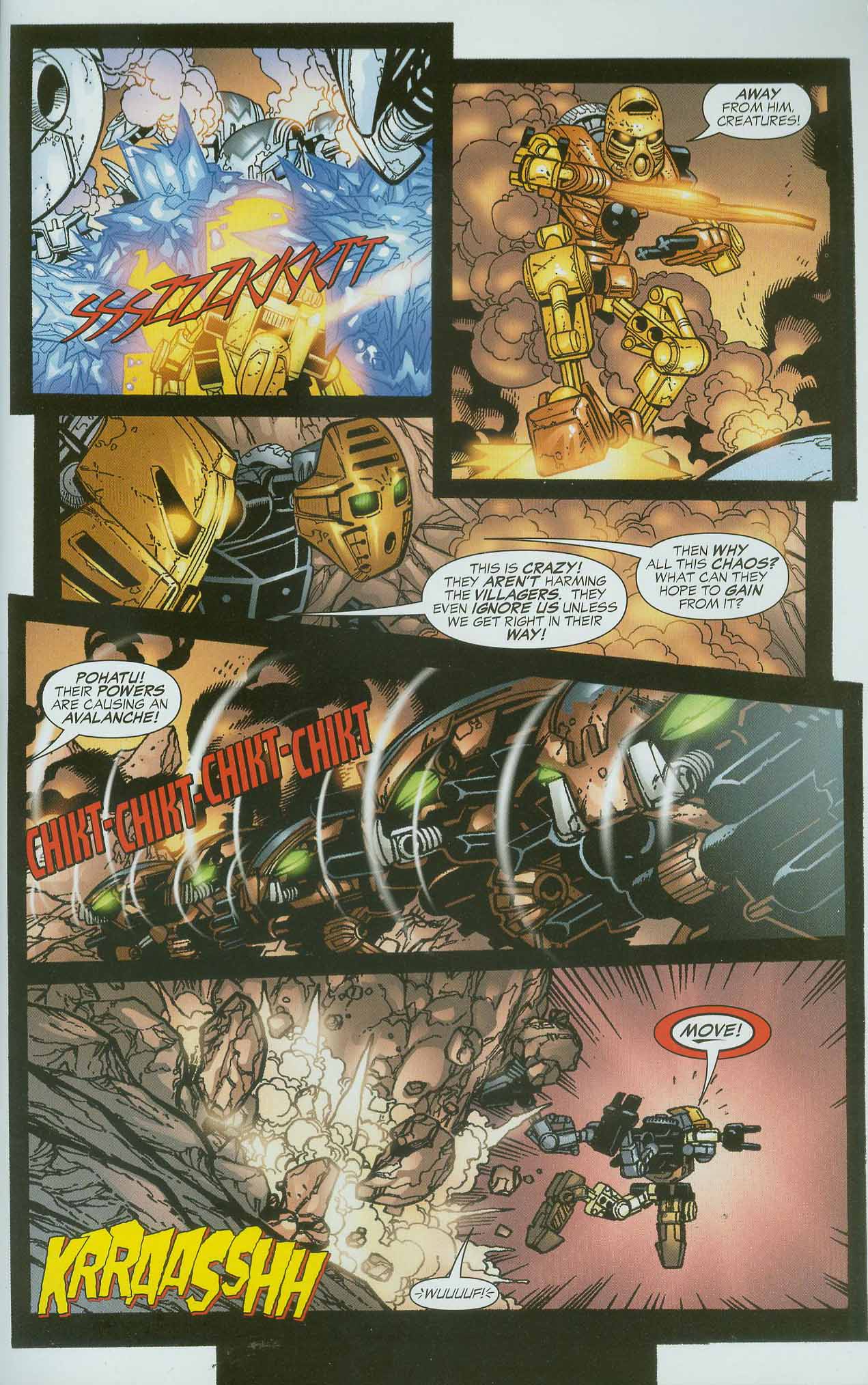 Read online Bionicle comic -  Issue #4 - 7