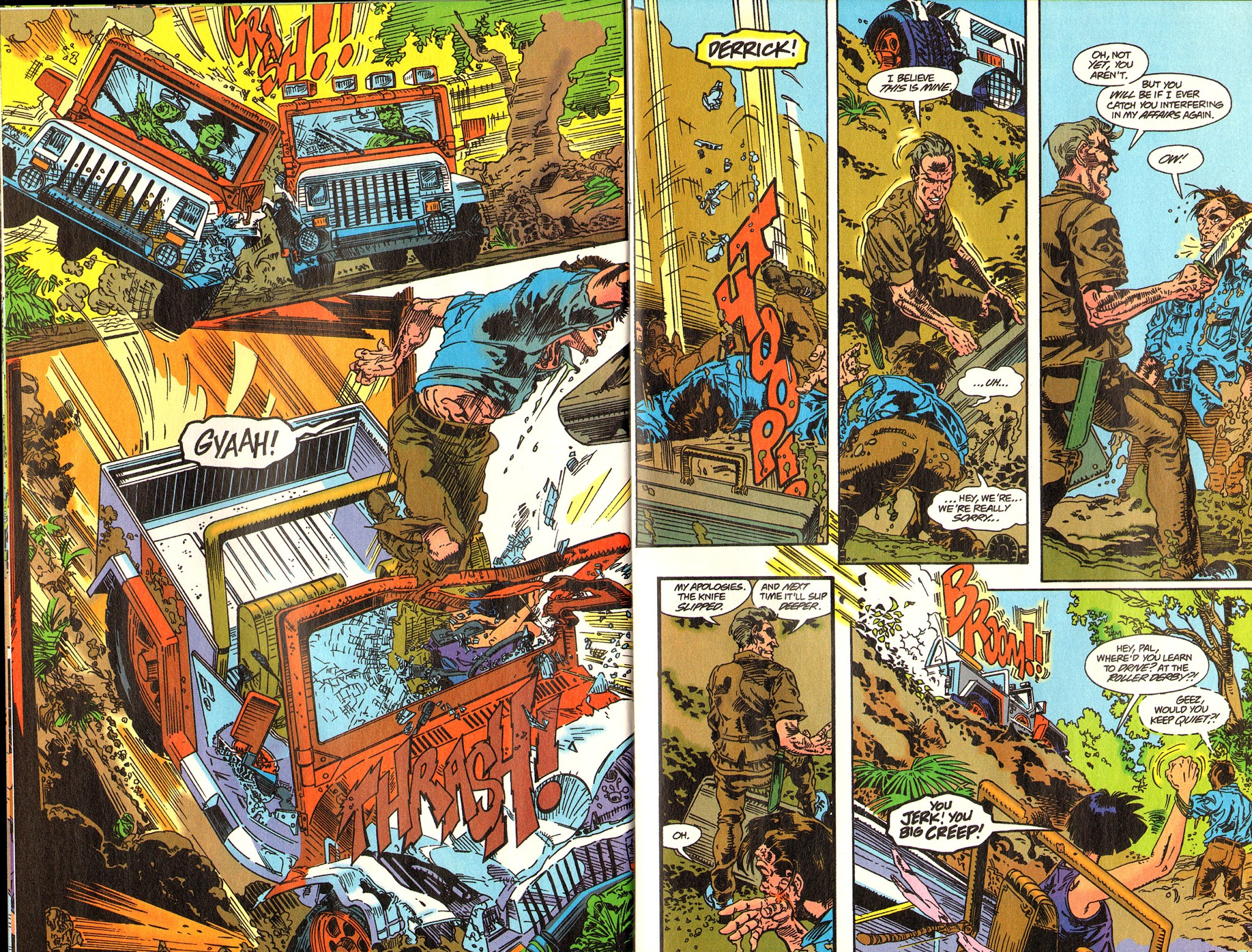 Read online Return To Jurassic Park comic -  Issue #5 - 7