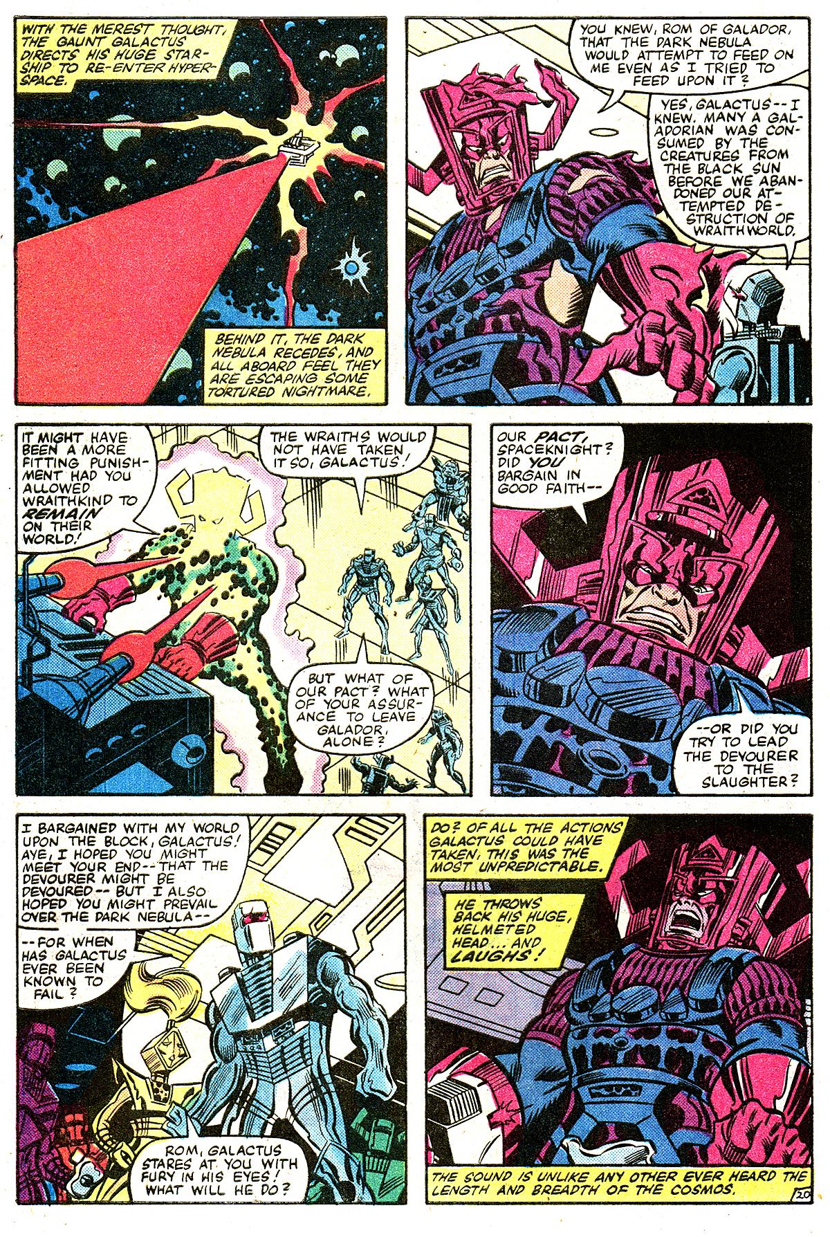 Read online ROM (1979) comic -  Issue #27 - 21