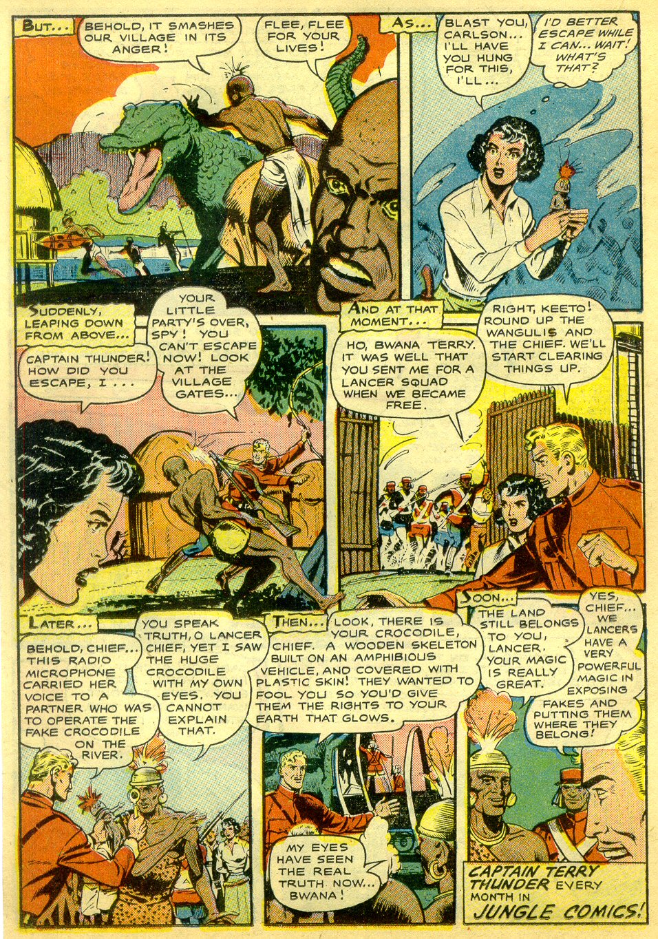 Read online Jungle Comics comic -  Issue #126 - 32