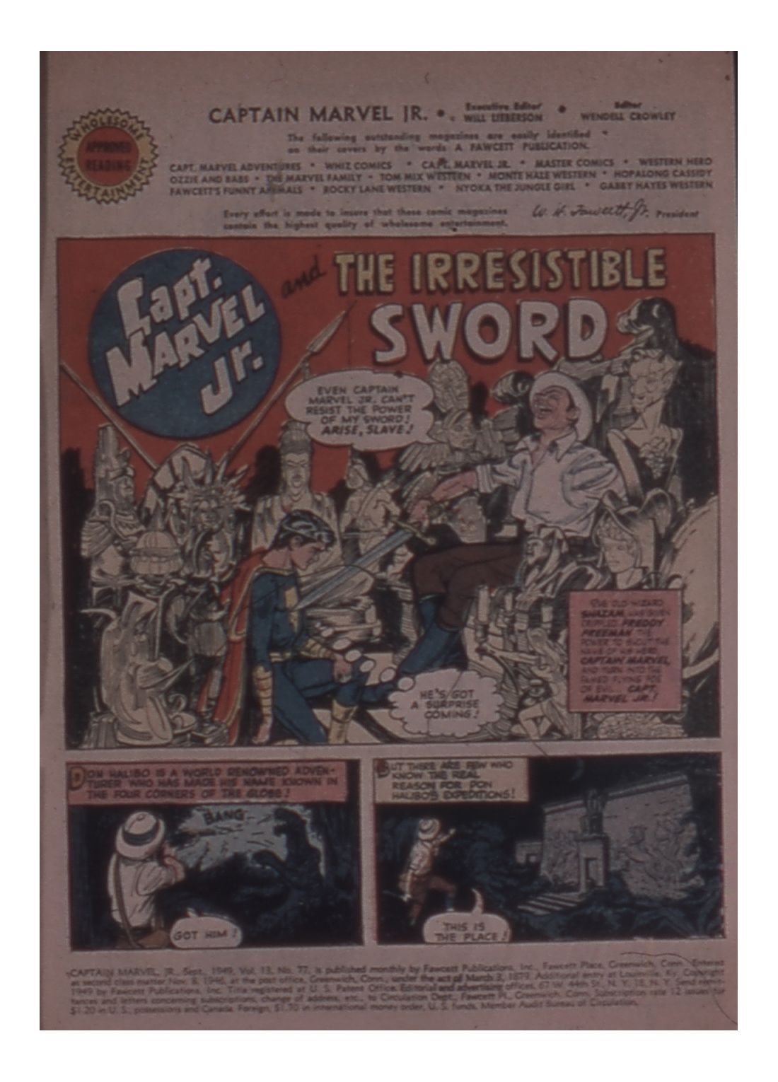 Read online Captain Marvel, Jr. comic -  Issue #77 - 3