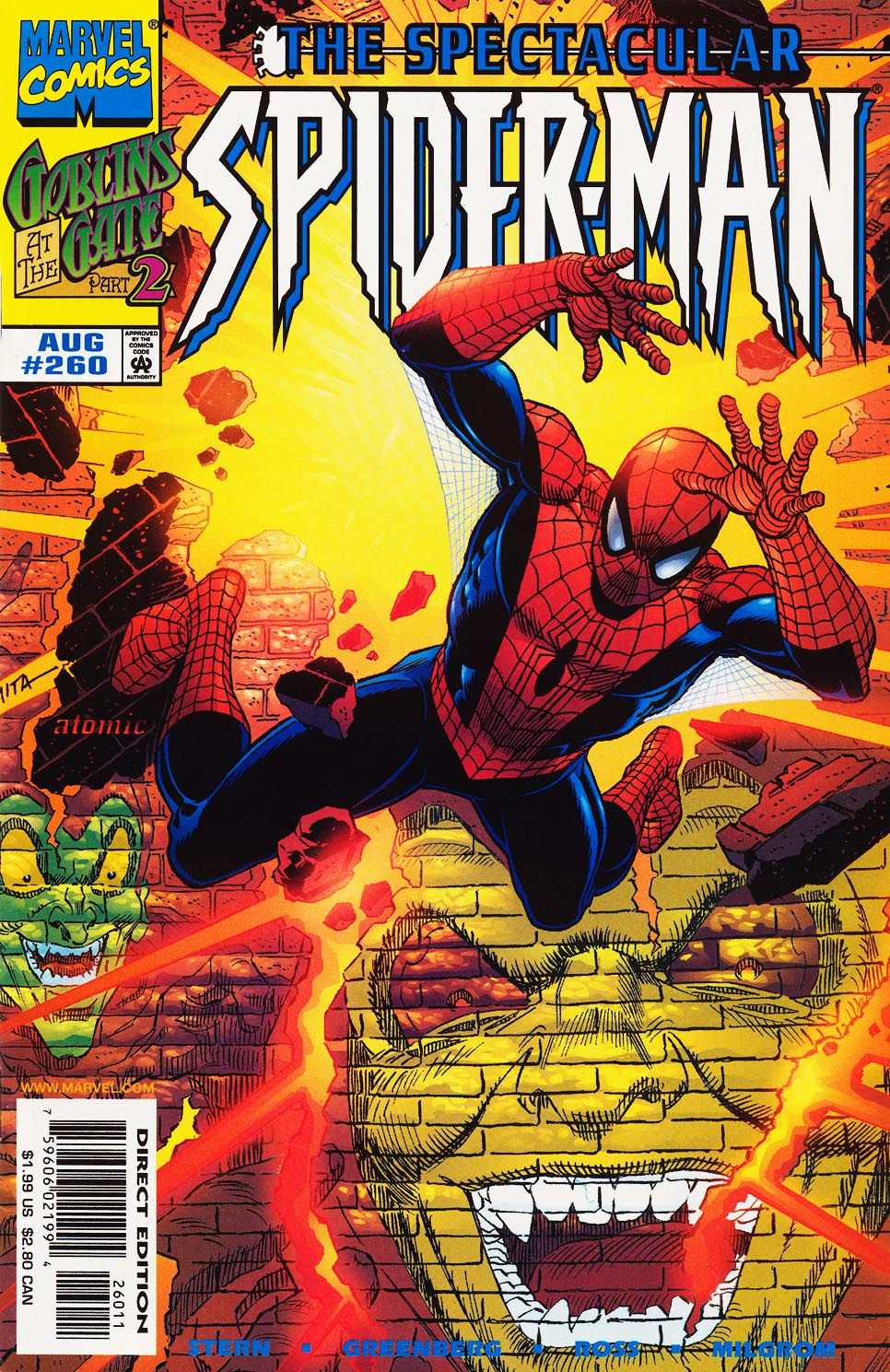 Read online The Spectacular Spider-Man (1976) comic -  Issue #260 - 1