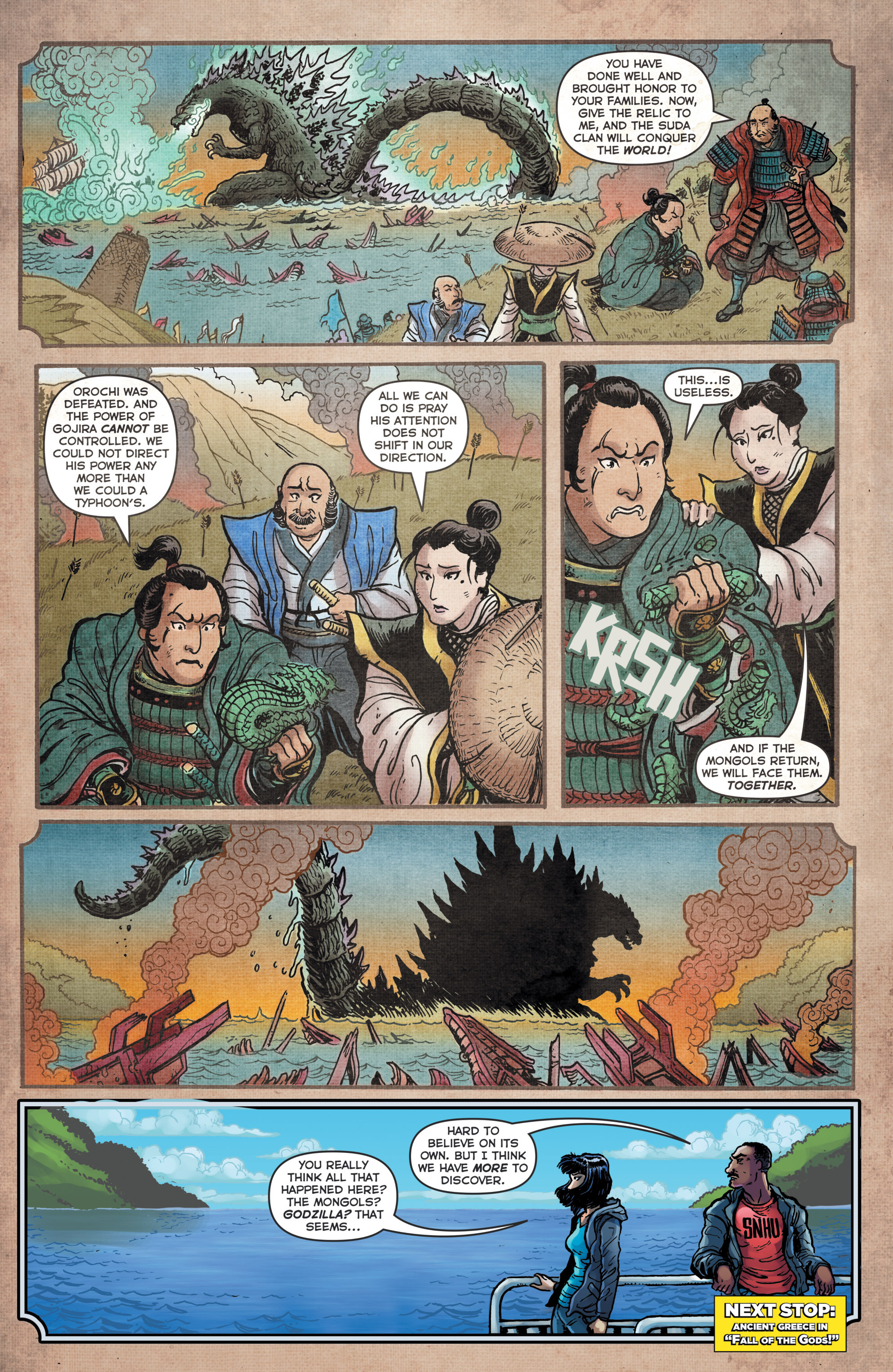 Read online Godzilla: Rage Across Time comic -  Issue #1 - 22