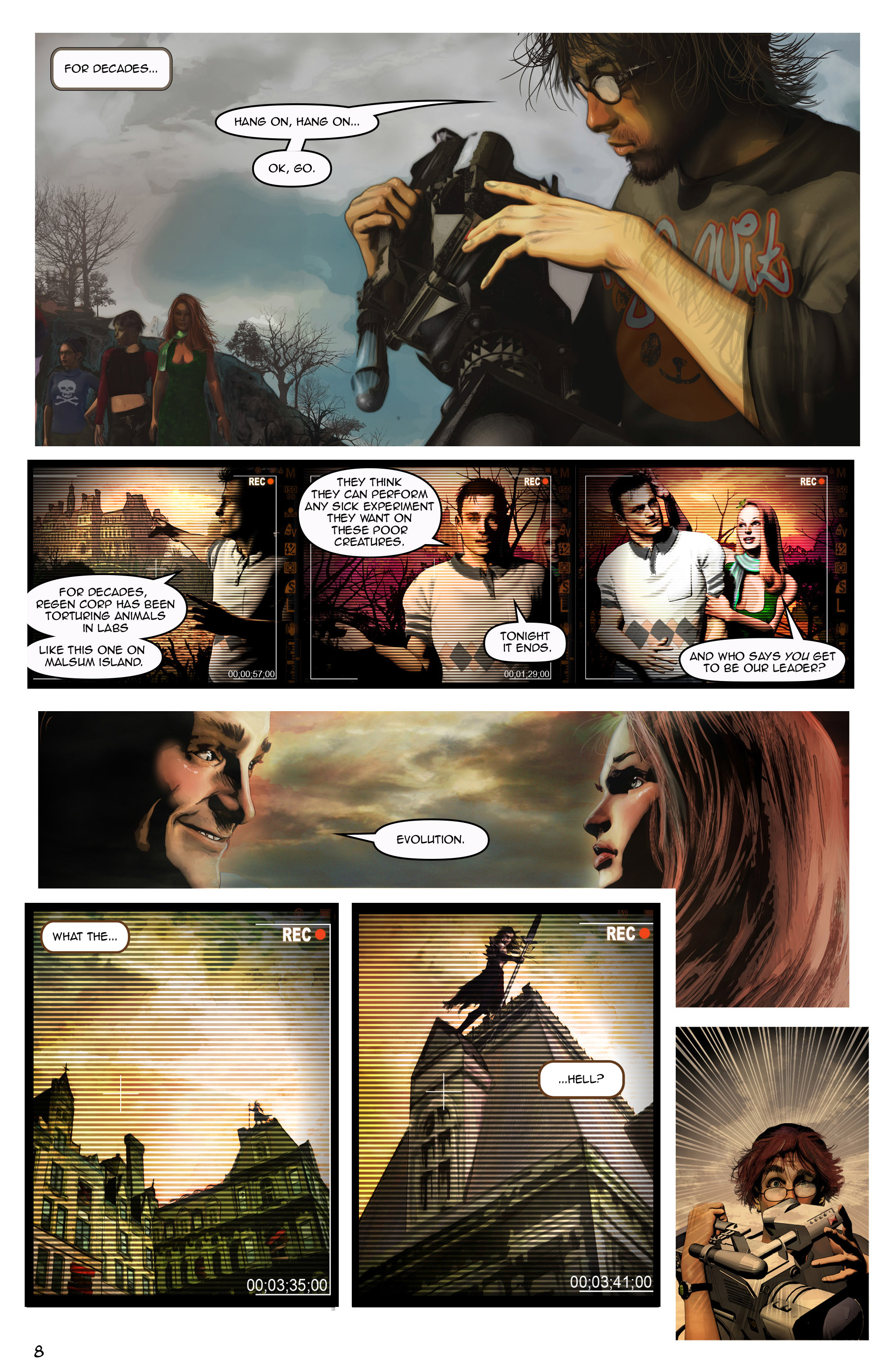 Escape from Jesus Island Issue #1 #1 - English 8