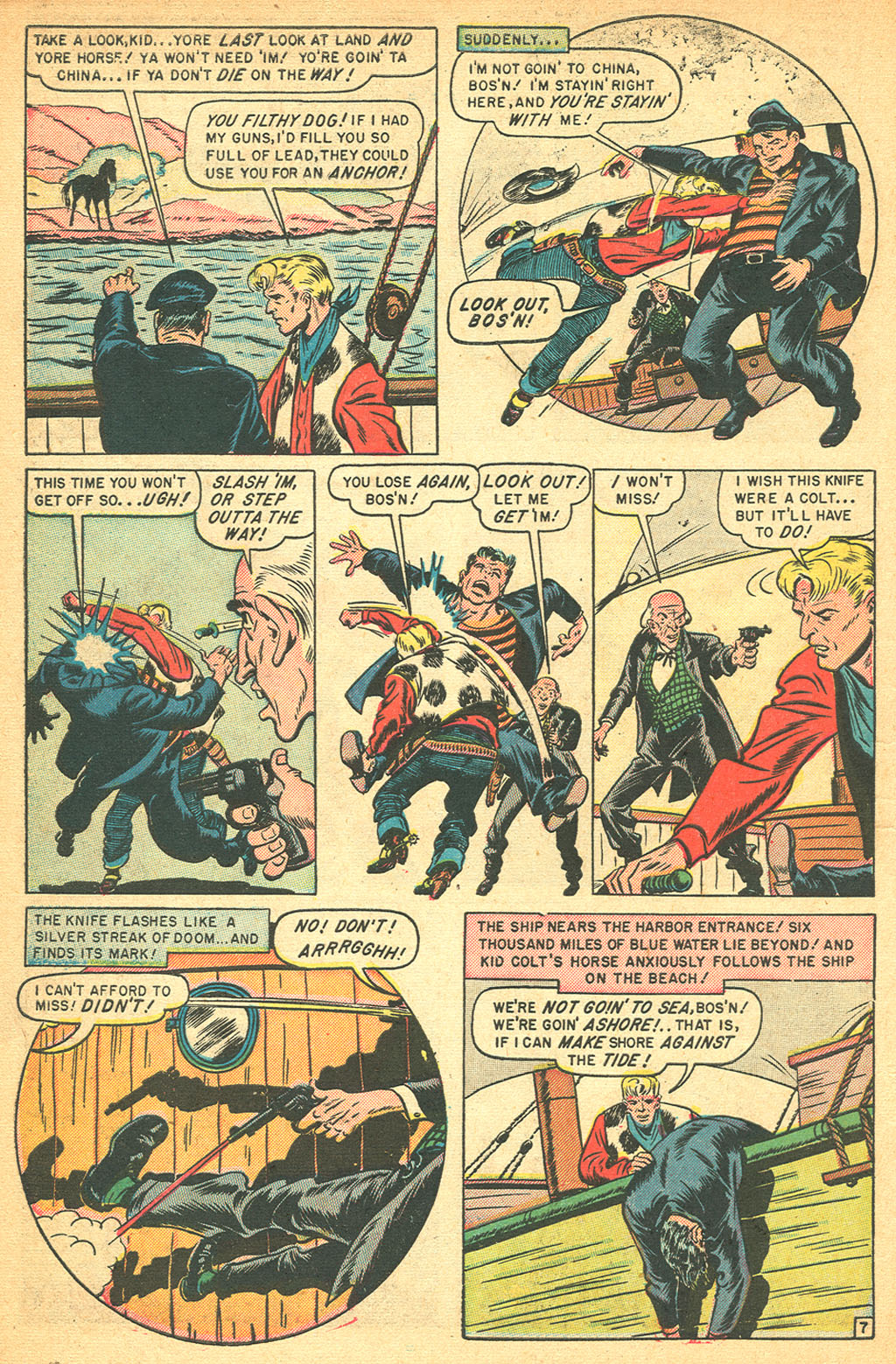 Read online Kid Colt Outlaw comic -  Issue #3 - 47