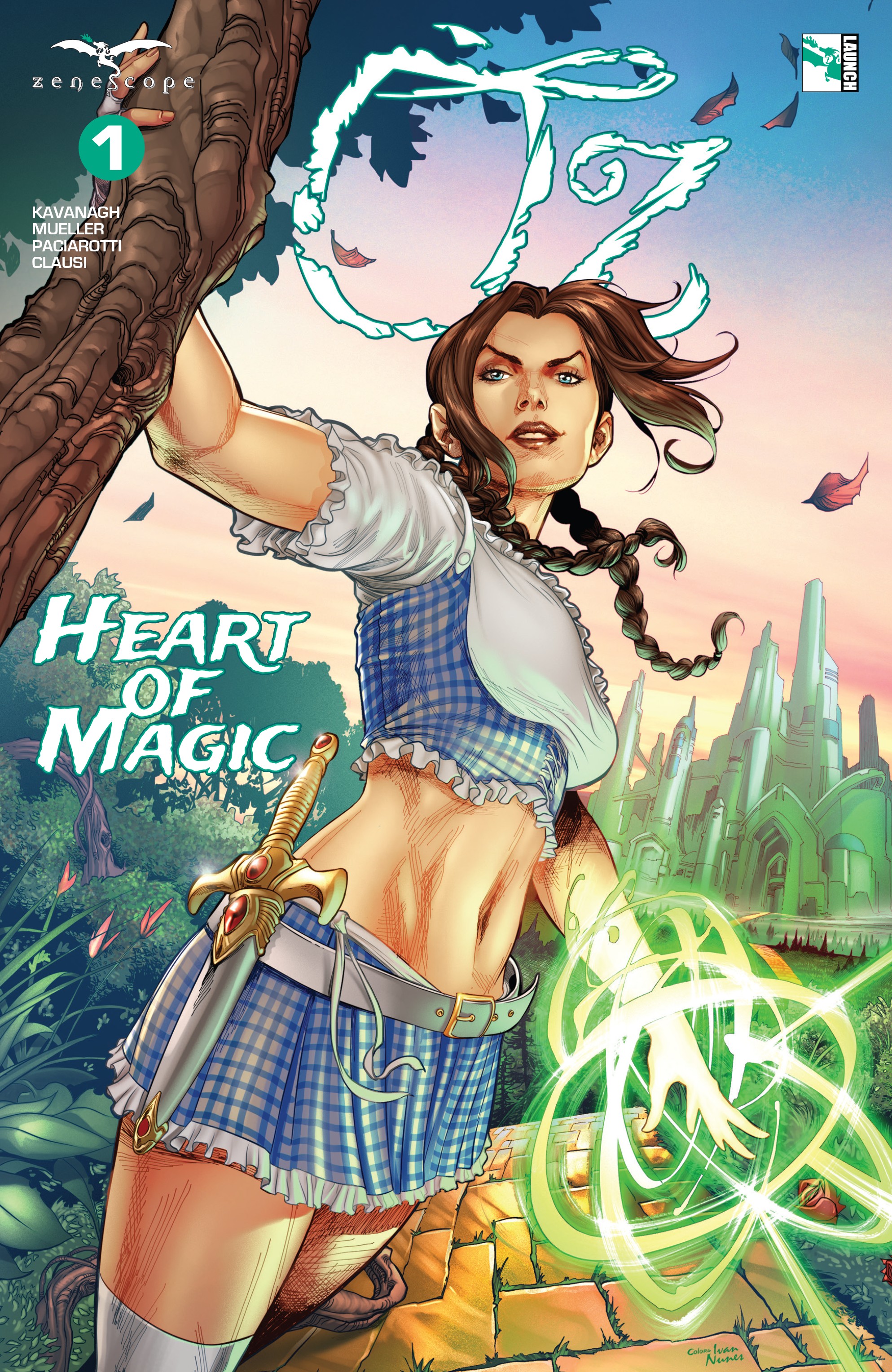 Read online Oz: Heart of Magic comic -  Issue #1 - 1