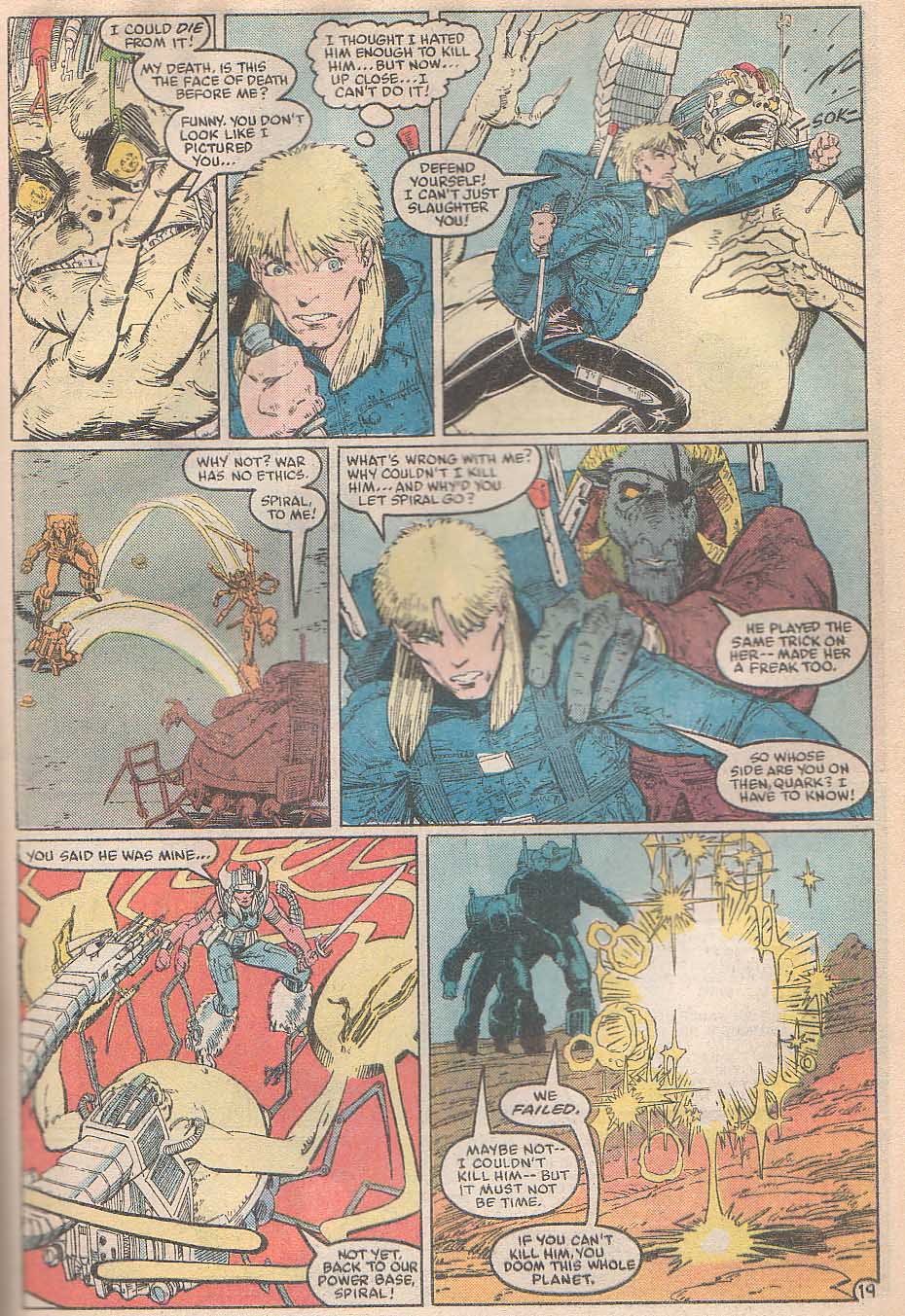 Read online Longshot (1985) comic -  Issue #6 - 20