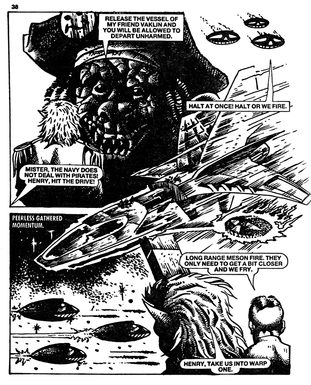 Read online Starblazer comic -  Issue #276 - 38