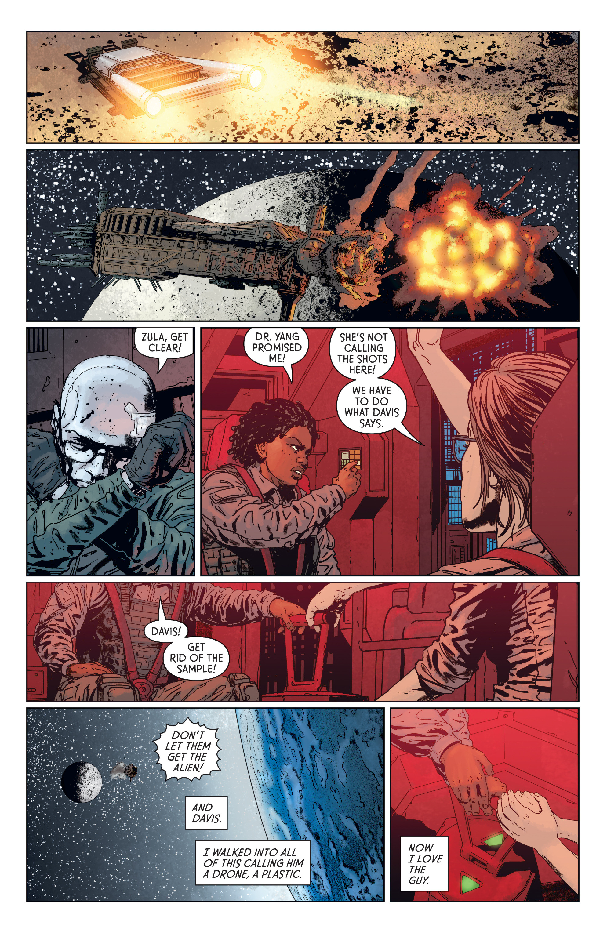 Read online Aliens: Defiance comic -  Issue #10 - 18