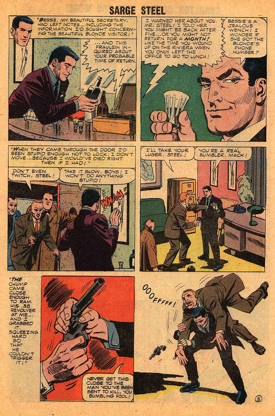 Read online Sarge Steel comic -  Issue #3 - 8