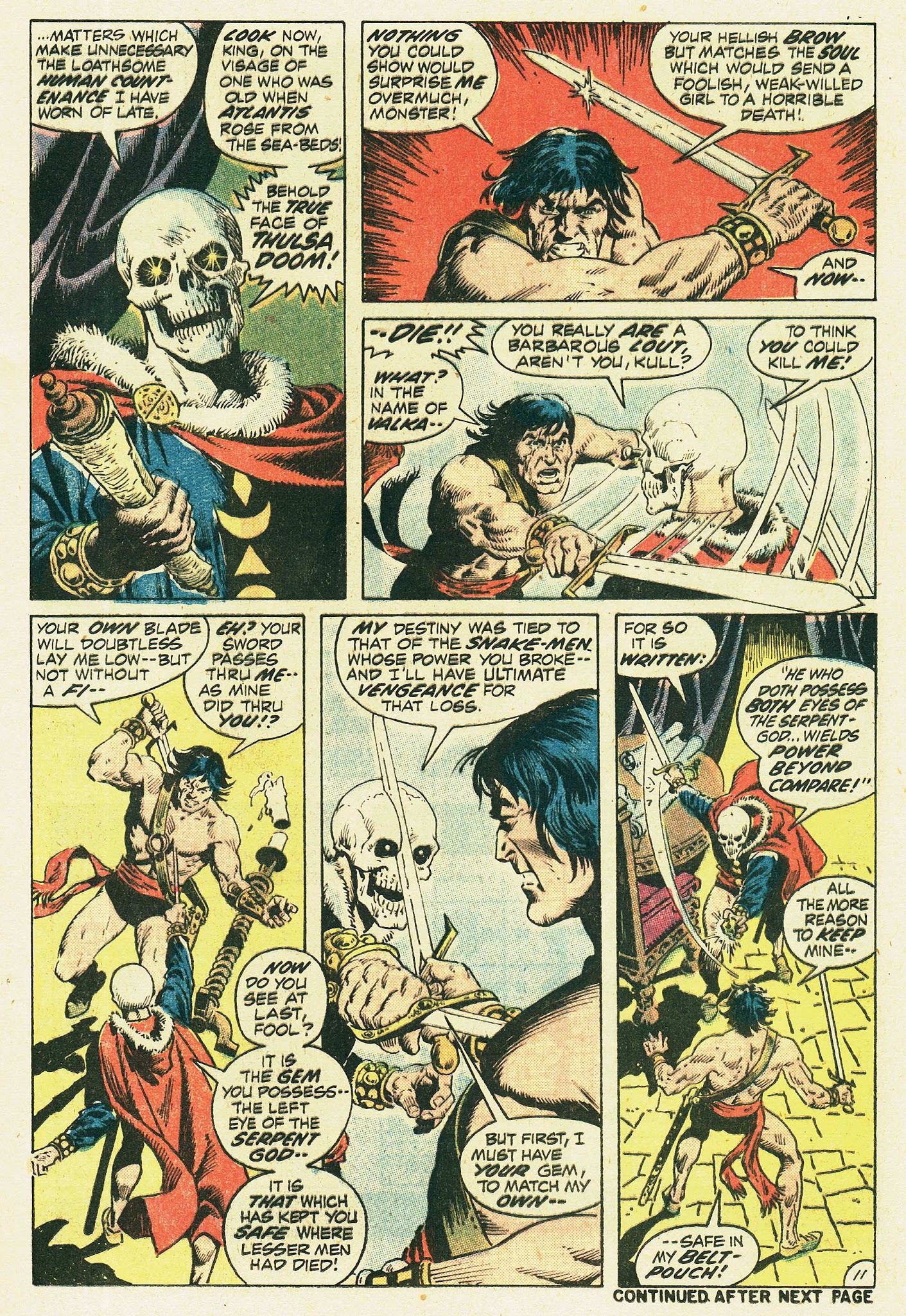 Read online Kull, the Conqueror (1971) comic -  Issue #3 - 12