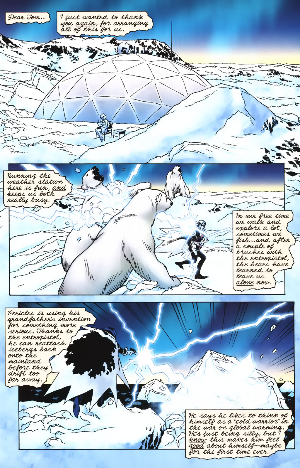 Read online Tom Strong comic -  Issue #35 - 22