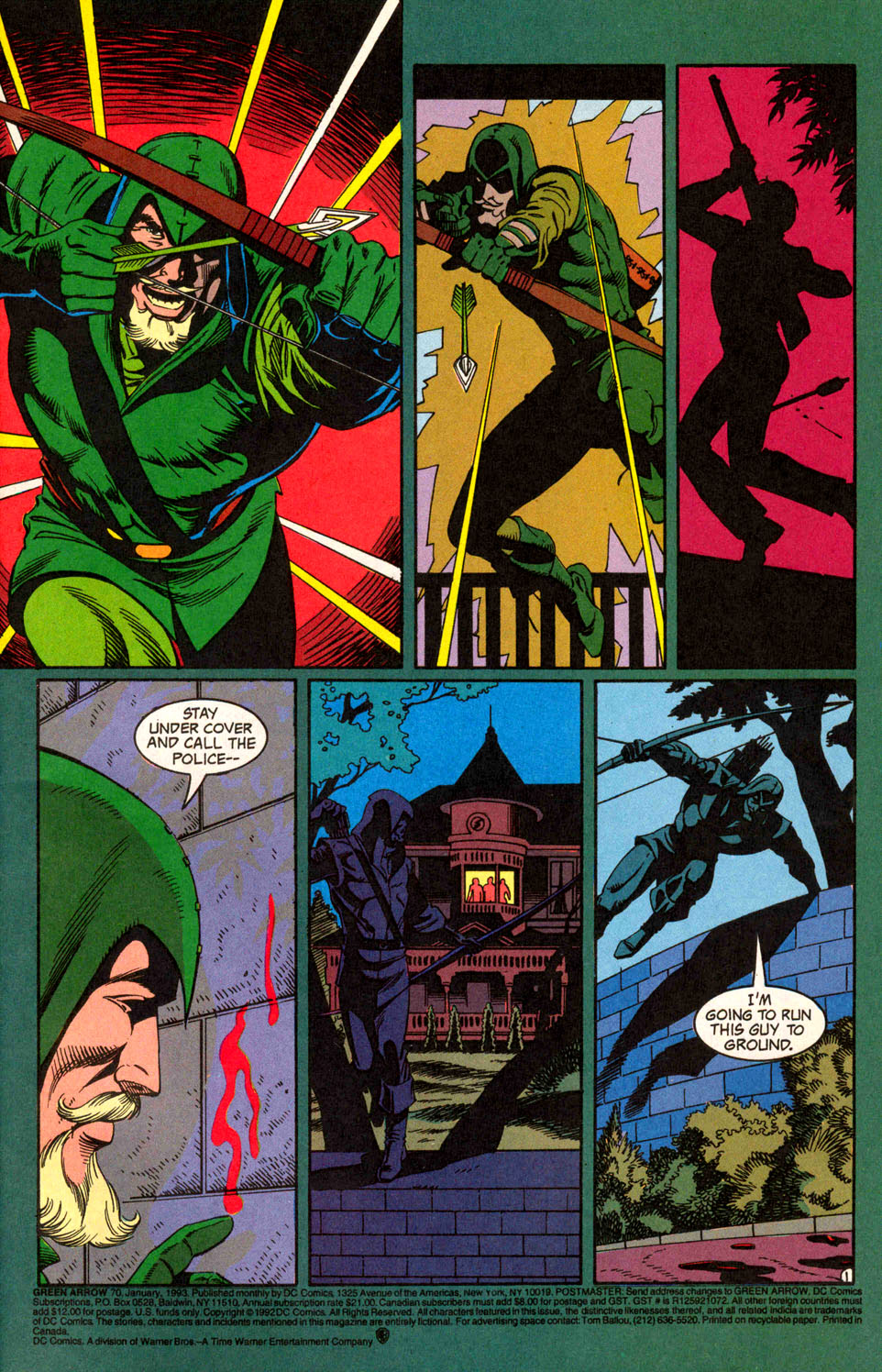 Read online Green Arrow (1988) comic -  Issue #70 - 2