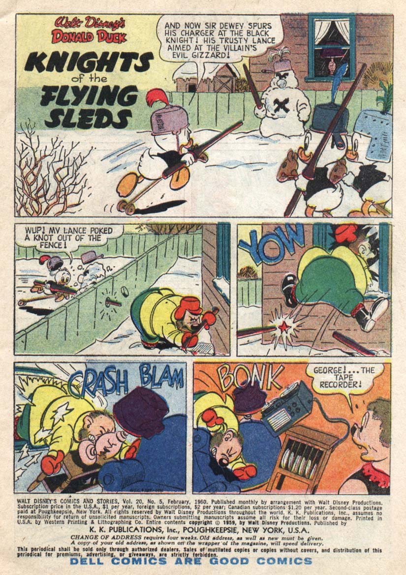 Read online Walt Disney's Comics and Stories comic -  Issue #233 - 2