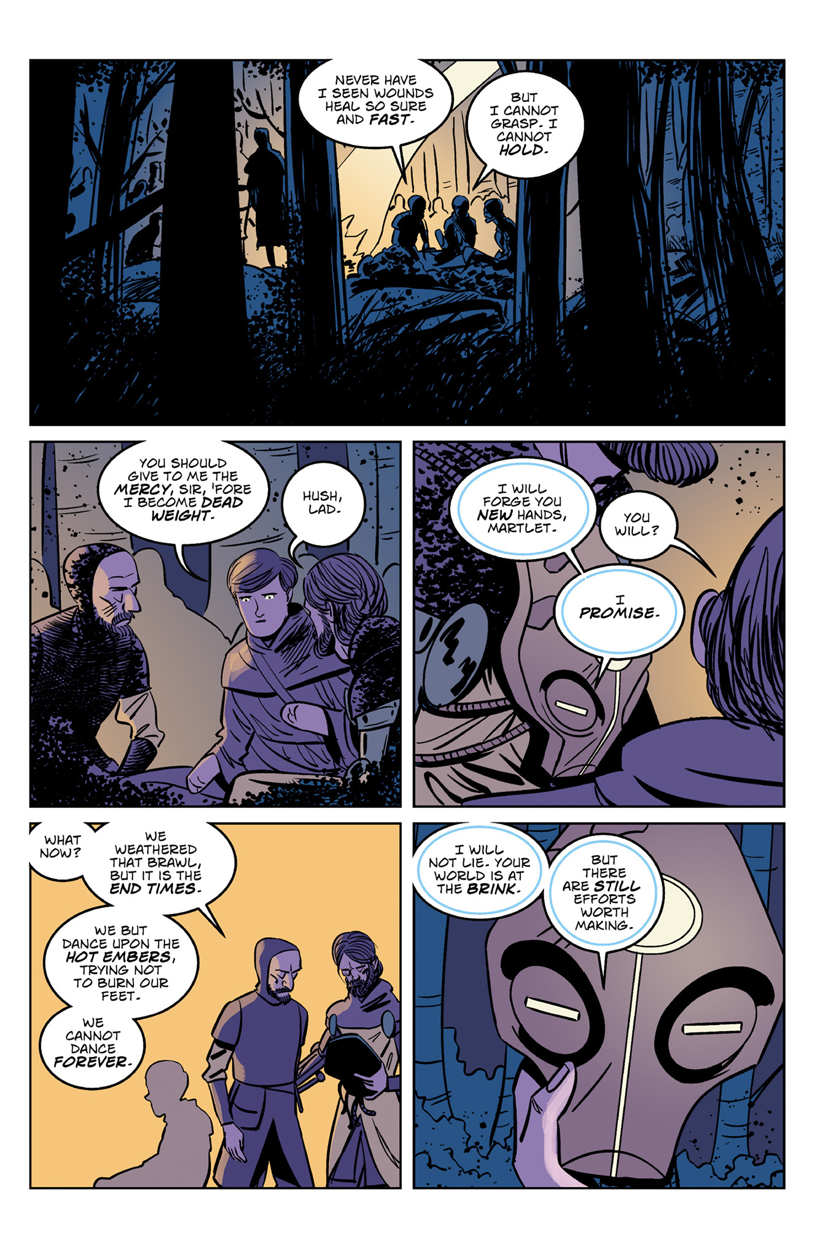 Read online Dark Ages comic -  Issue #4 - 19