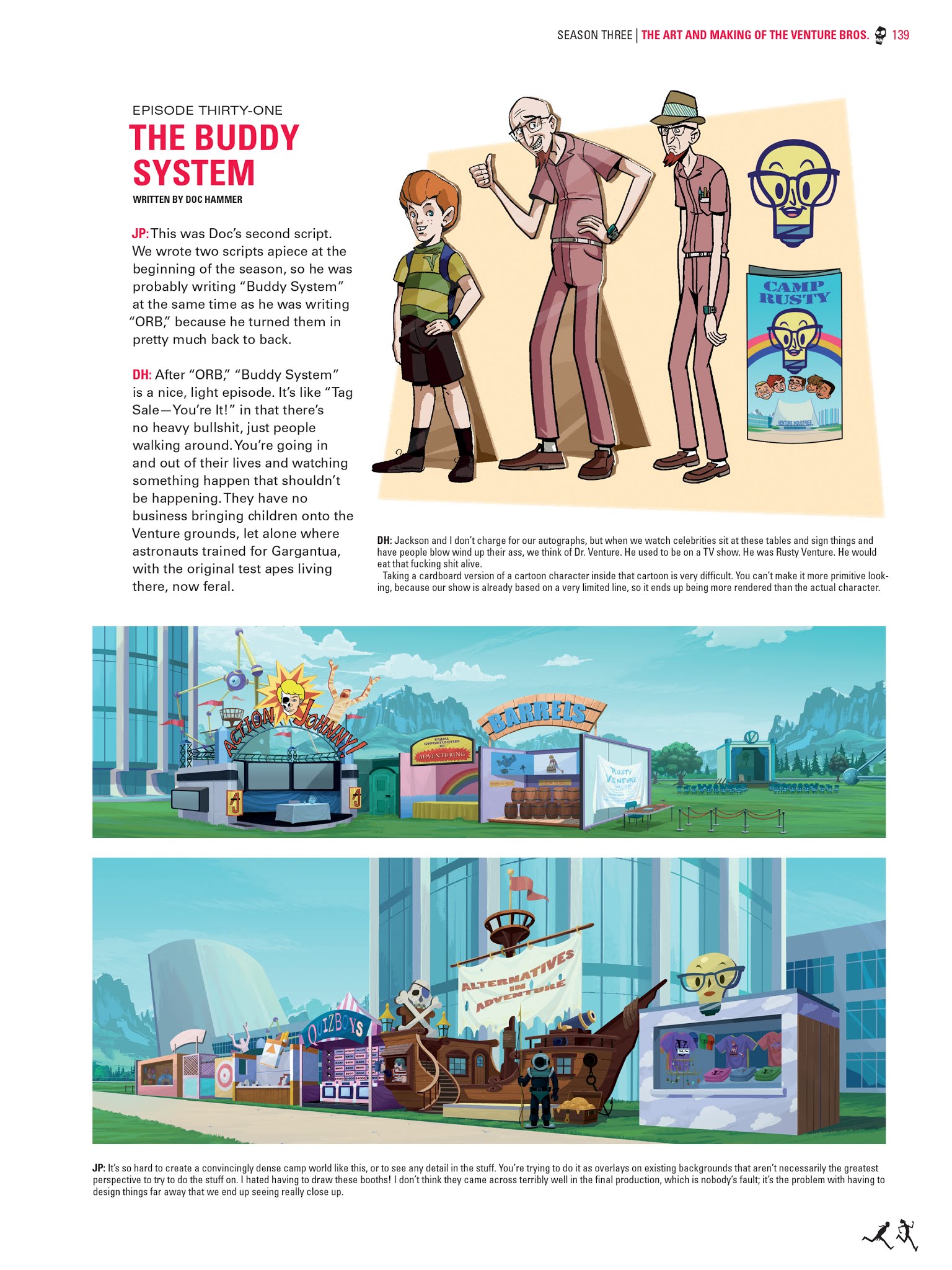 Read online Go Team Venture!: The Art and Making of The Venture Bros. comic -  Issue # TPB (Part 2) - 38