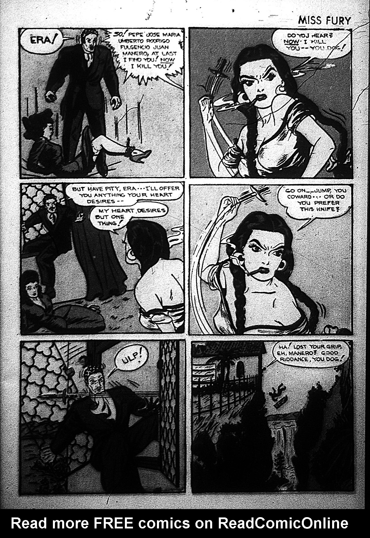 Read online Miss Fury (1942) comic -  Issue #3 - 11