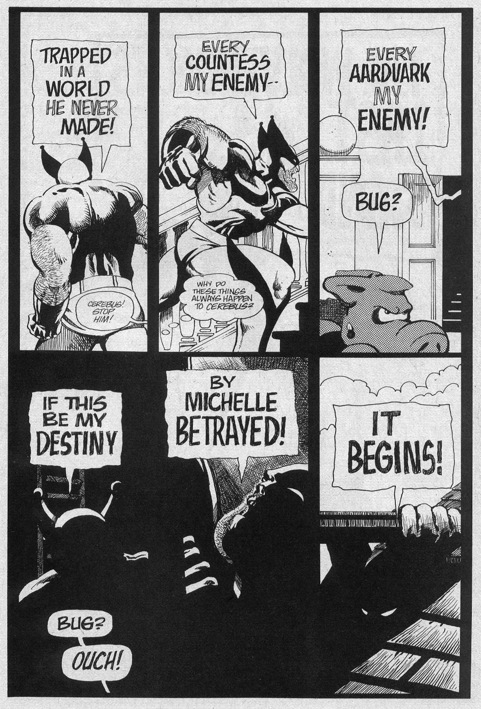 Read online Cerebus comic -  Issue #55 - 21