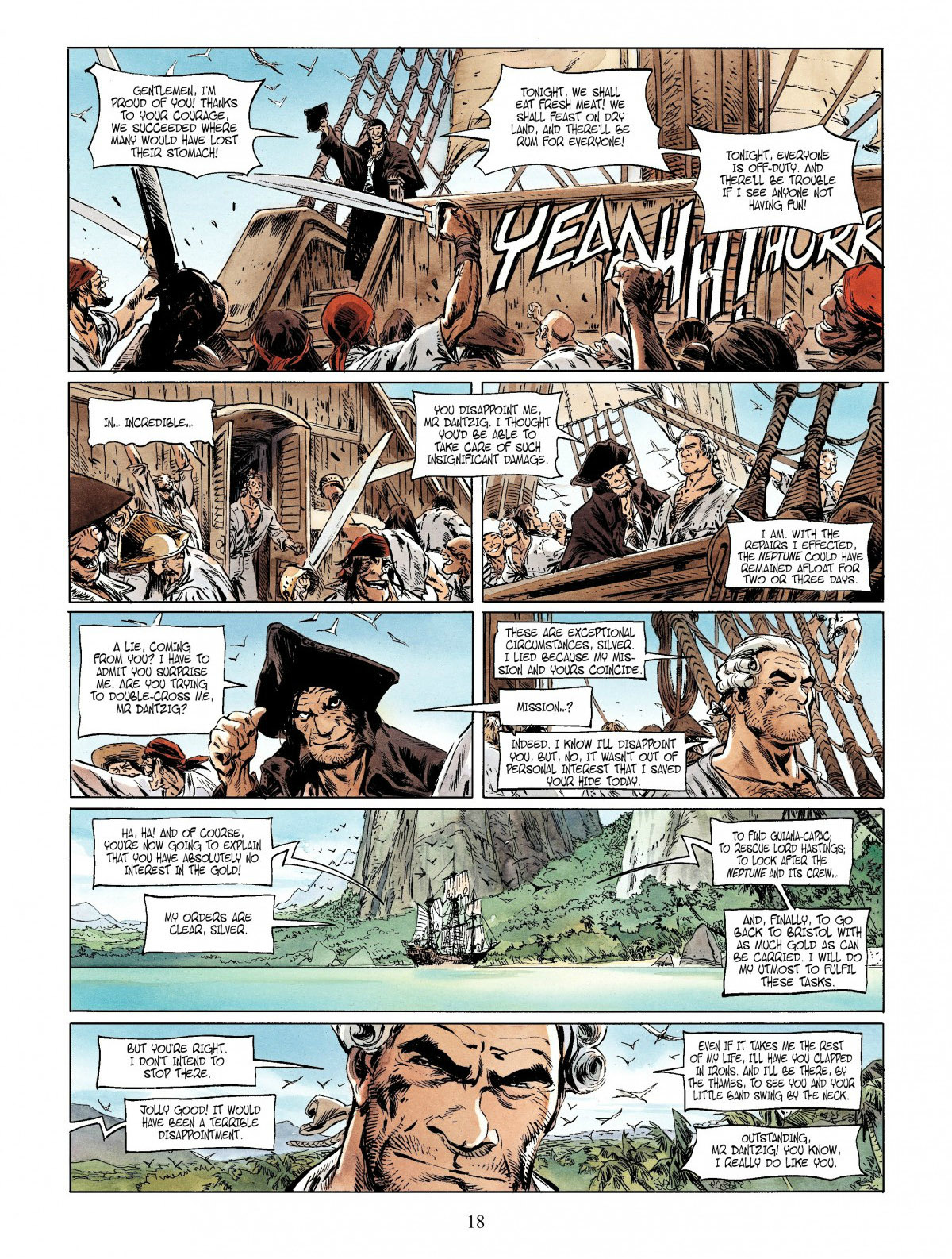 Read online Long John Silver comic -  Issue #3 - 17