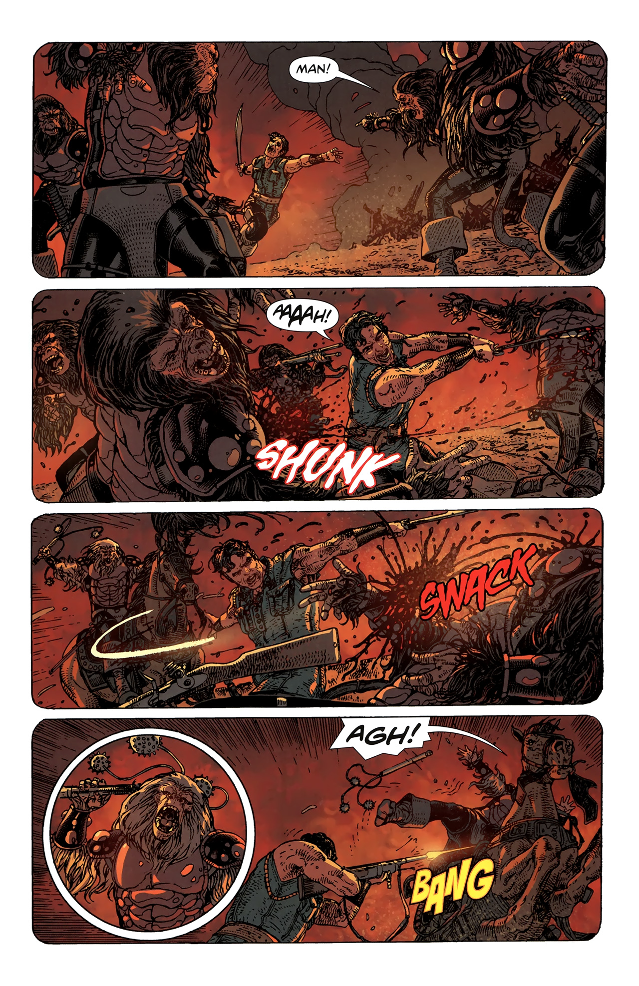 Read online Planet of the Apes (2011) comic -  Issue #6 - 18