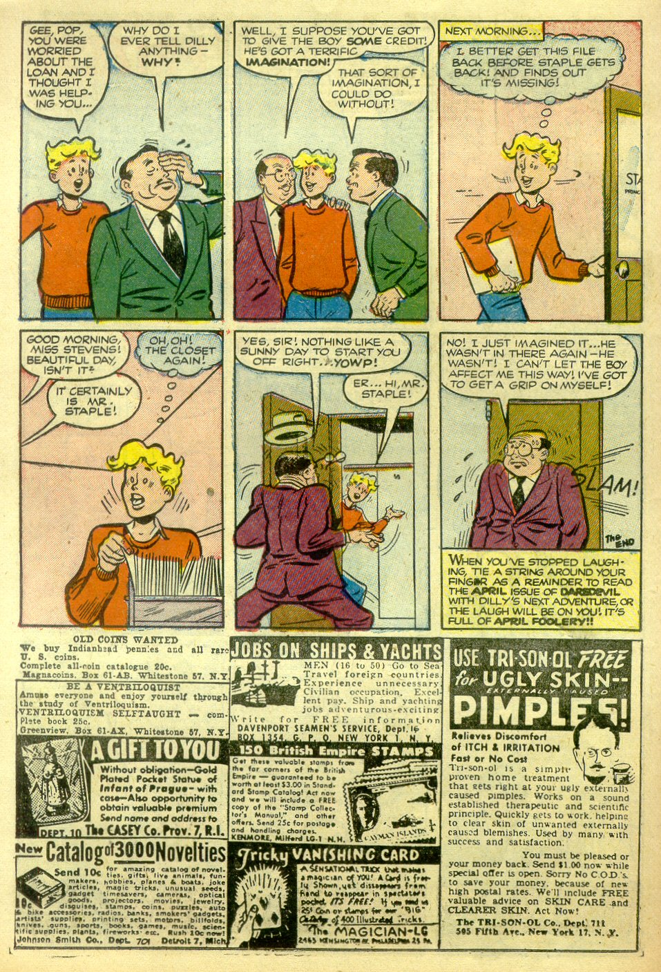 Read online Daredevil (1941) comic -  Issue #108 - 26